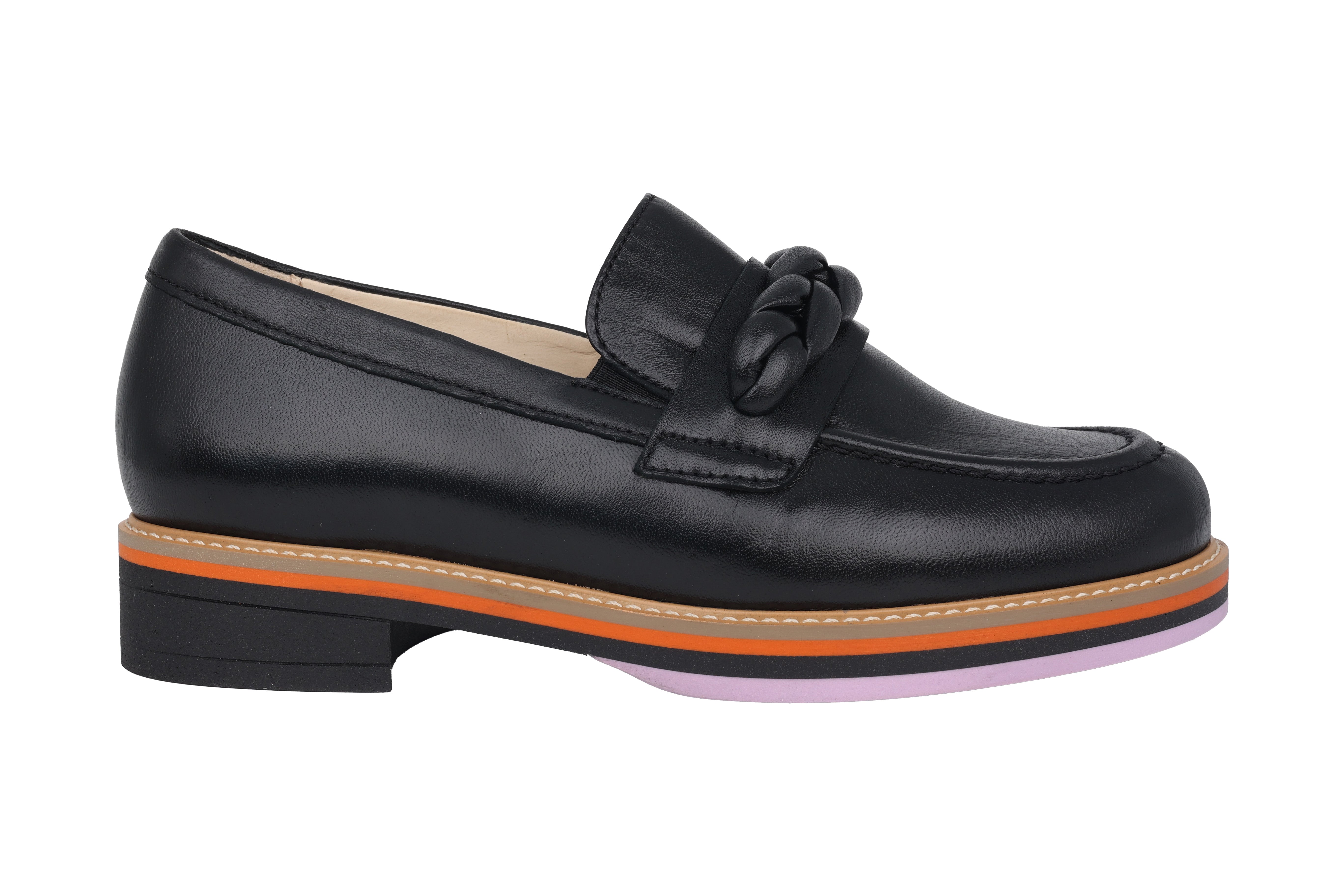 '22.462.27' salón mocasín para mujer - negro