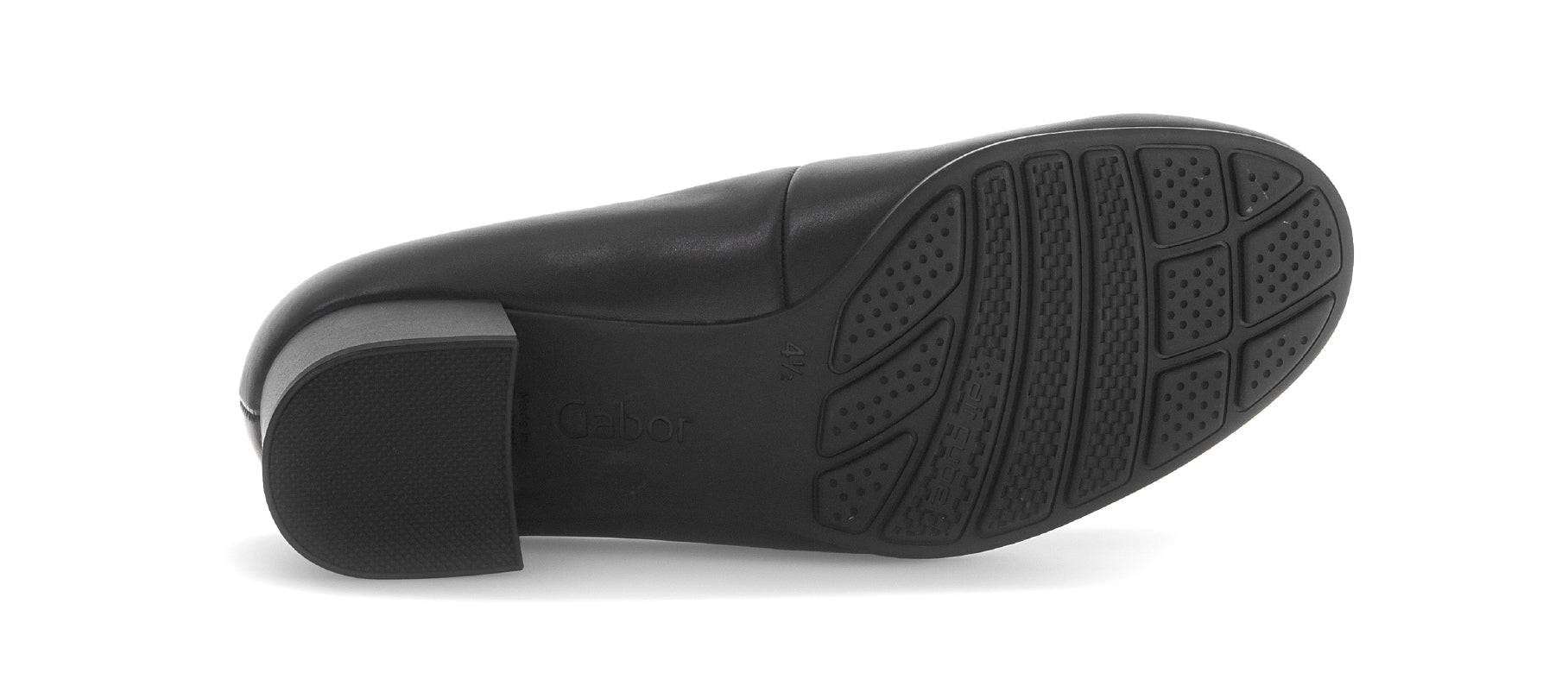 '72.160.57' escarpin coupe large (H) pour femmes - noir