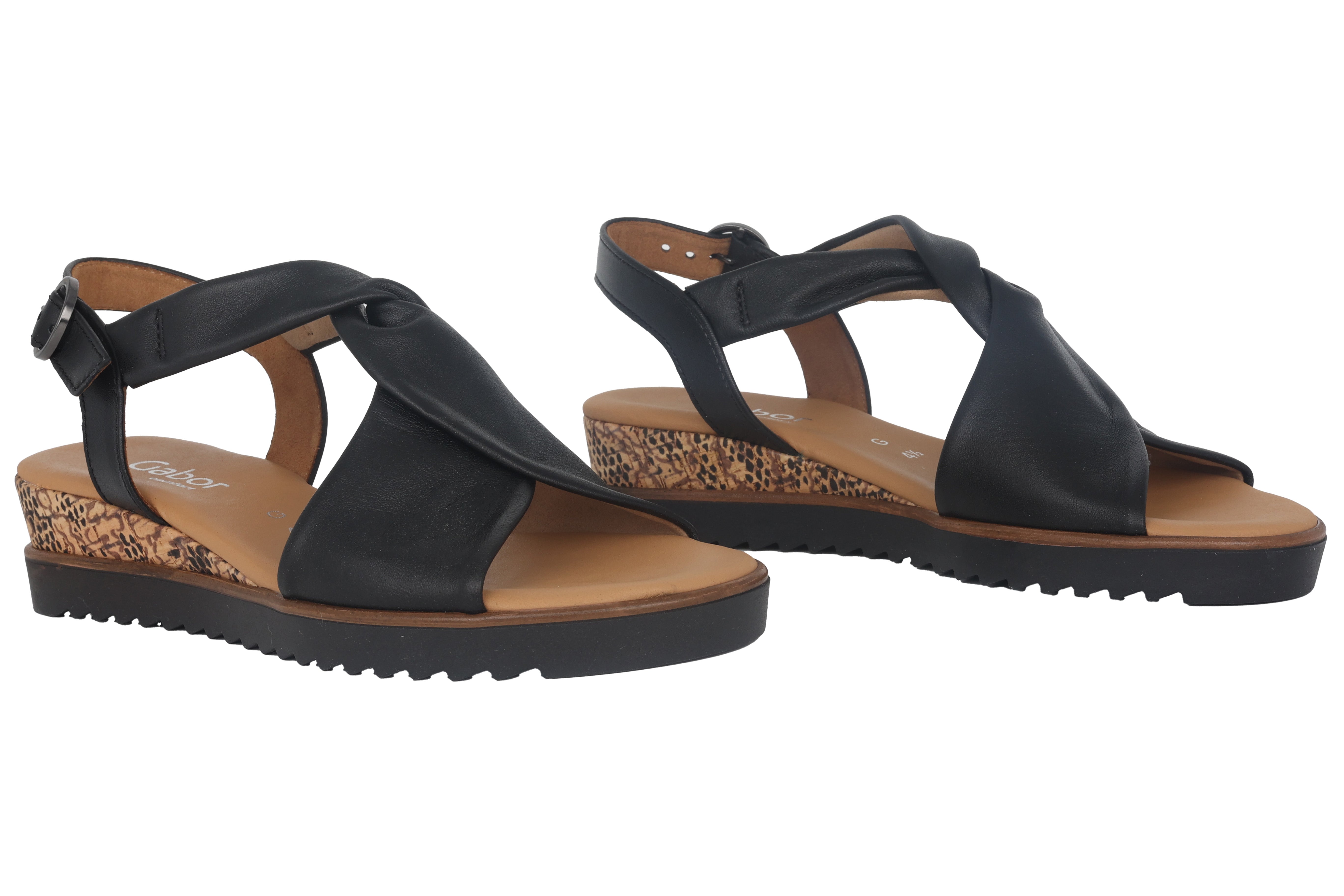 '42.751.27' women's sandal - black