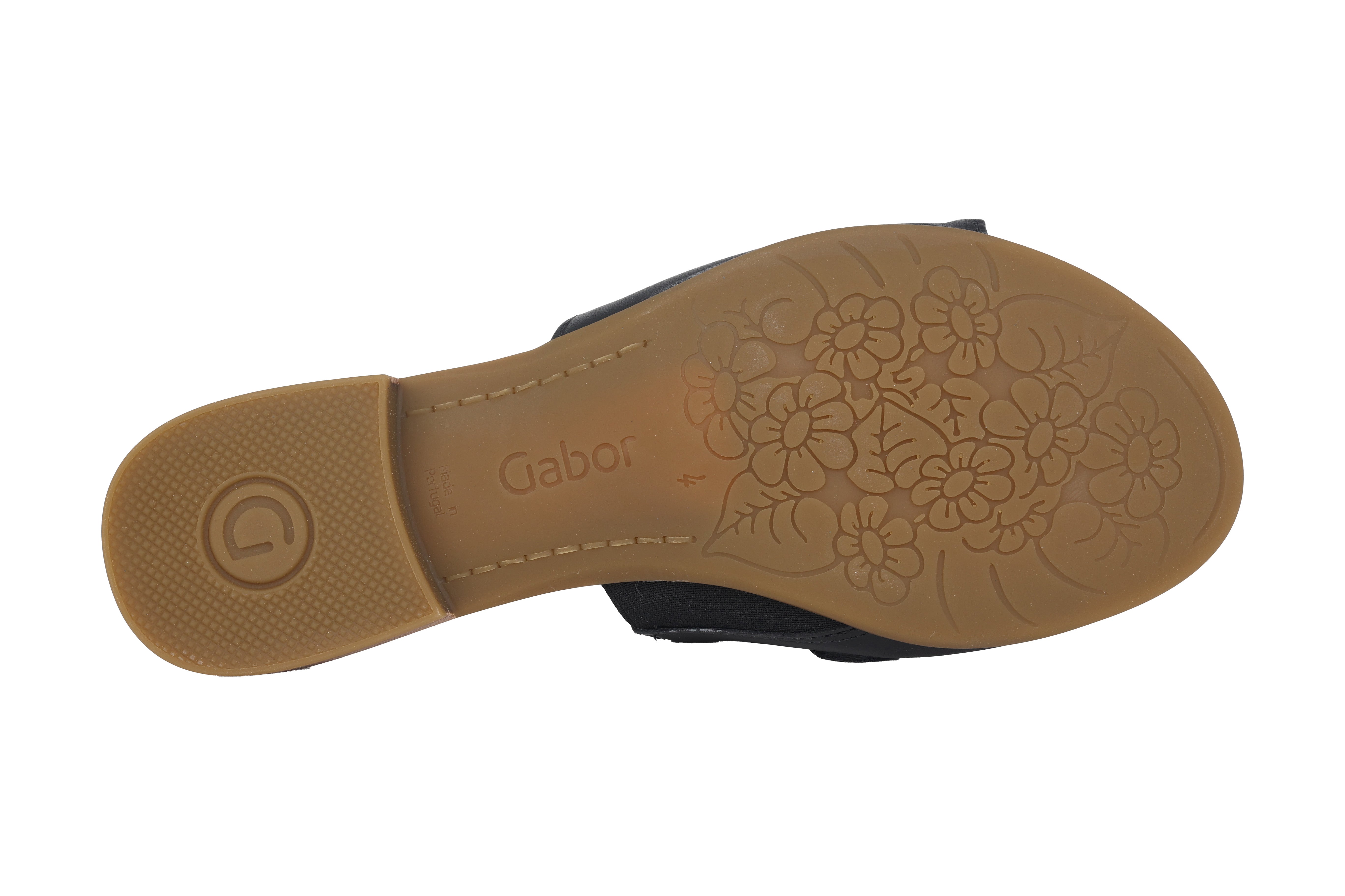 Damessandaal '82.791' - zwart