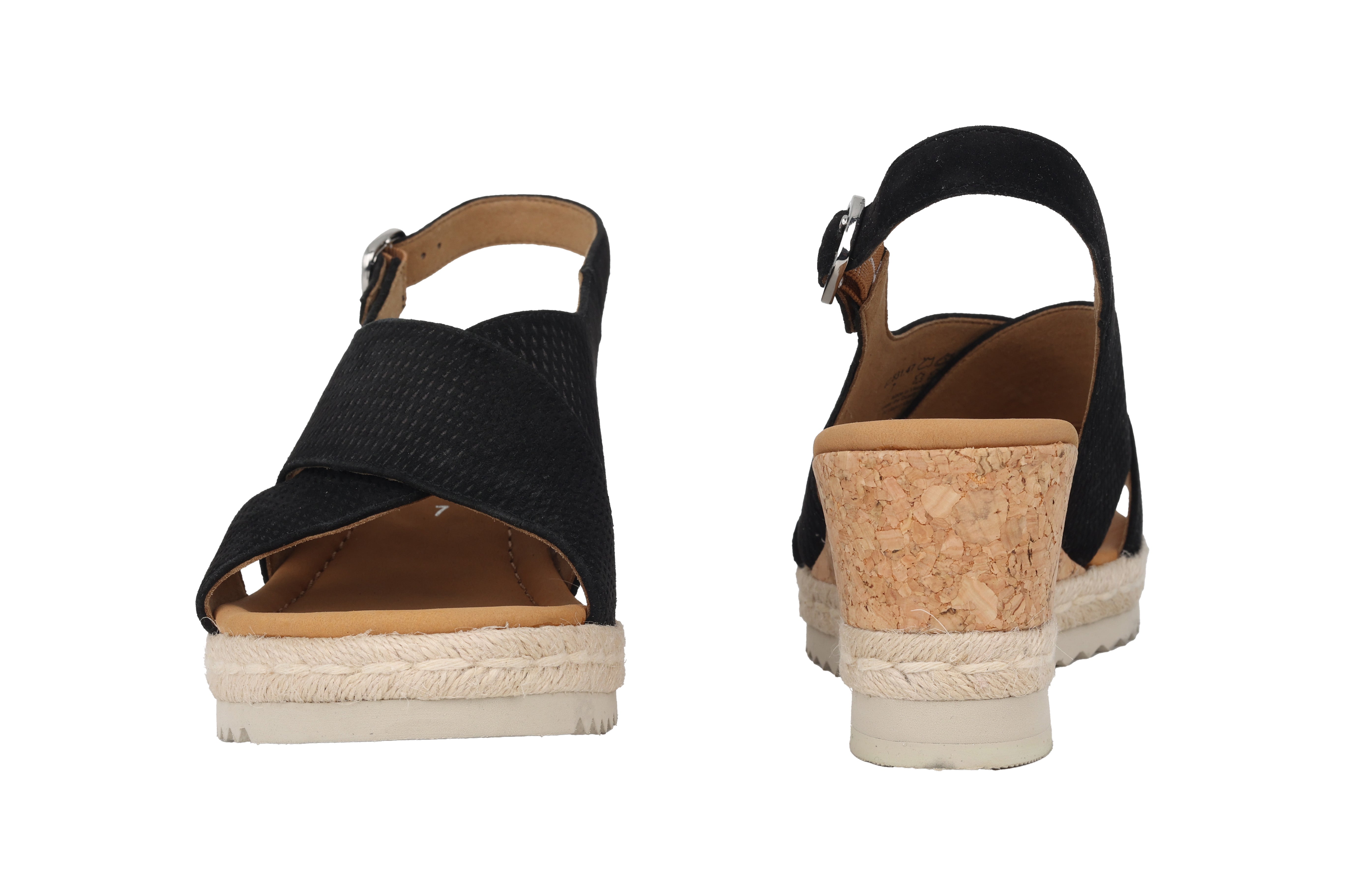 Damensandale „62.831.47“ – Schwarz