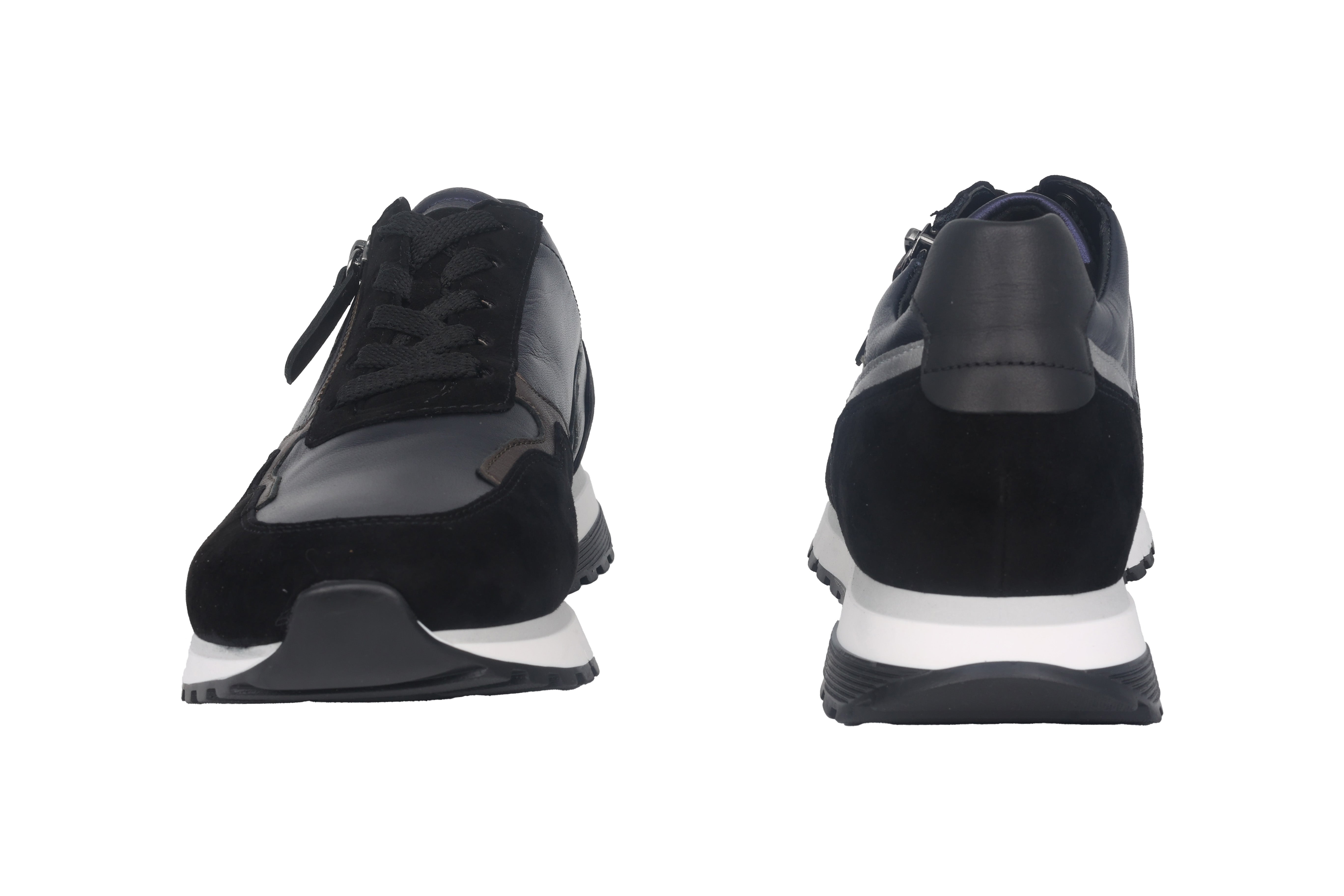 '56.378.36' damesneaker i bred pasform (H) - Blå