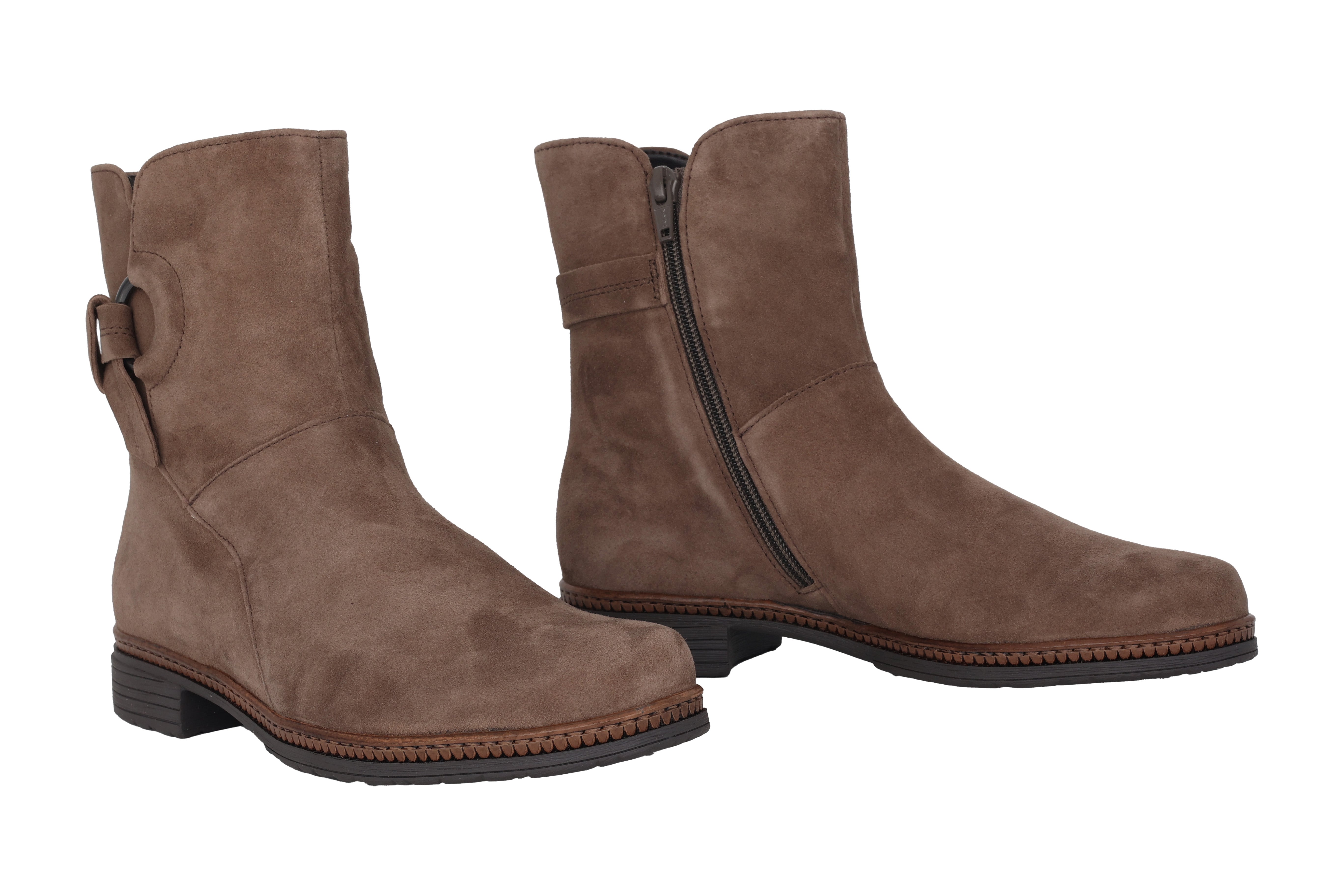 Dameslaars met rits '54.671.10' - grijs