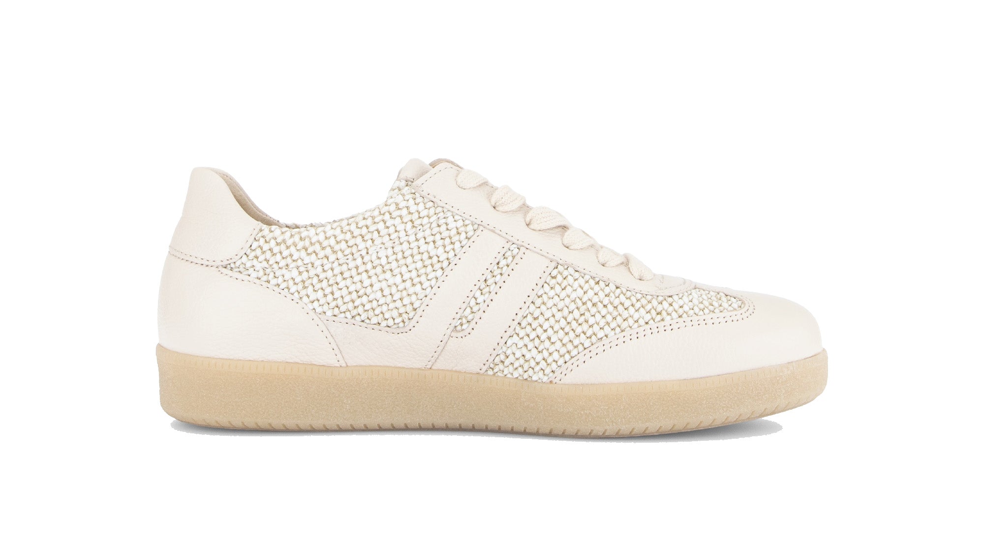 '83.300.42' chaussures à lacets pour femmes - blanc cassé/beige