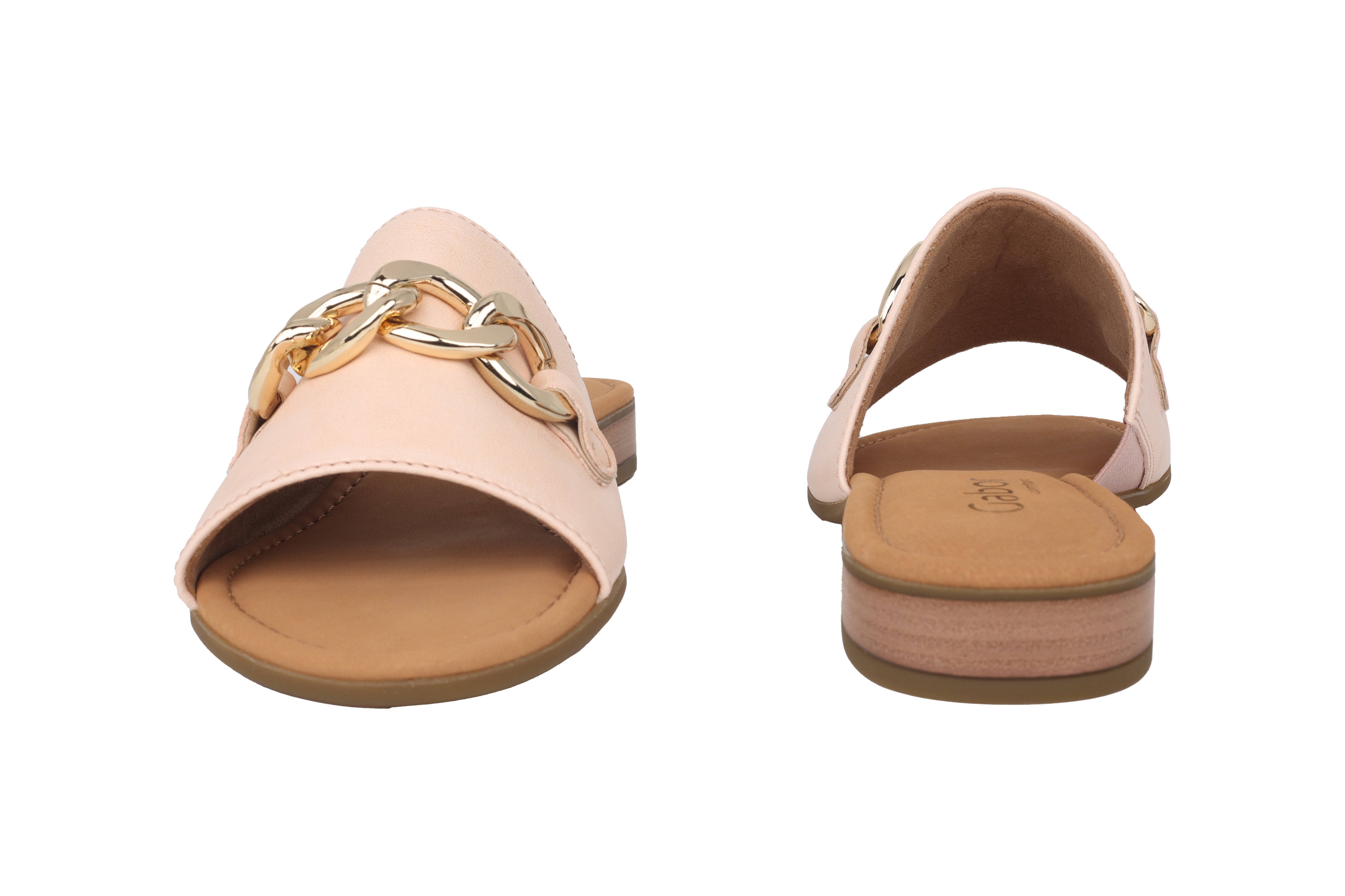 Sandał damski typu mule '82.791' - różowy