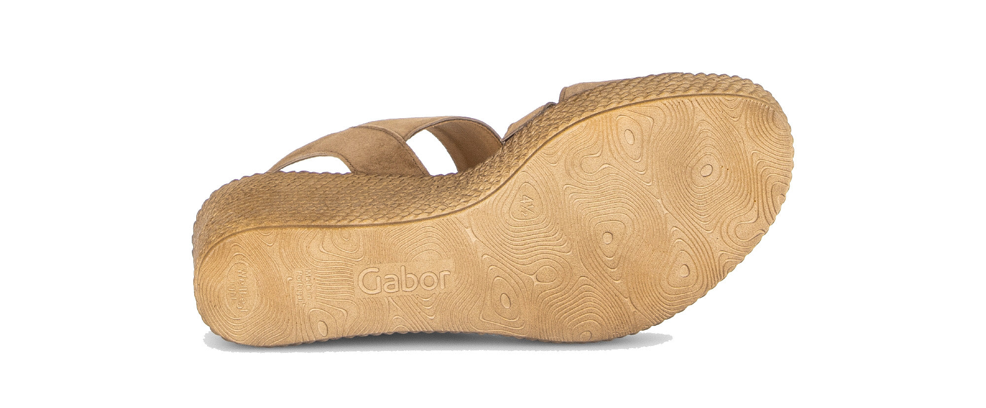 Sandale compensée pour femme '84.771.14' - marron