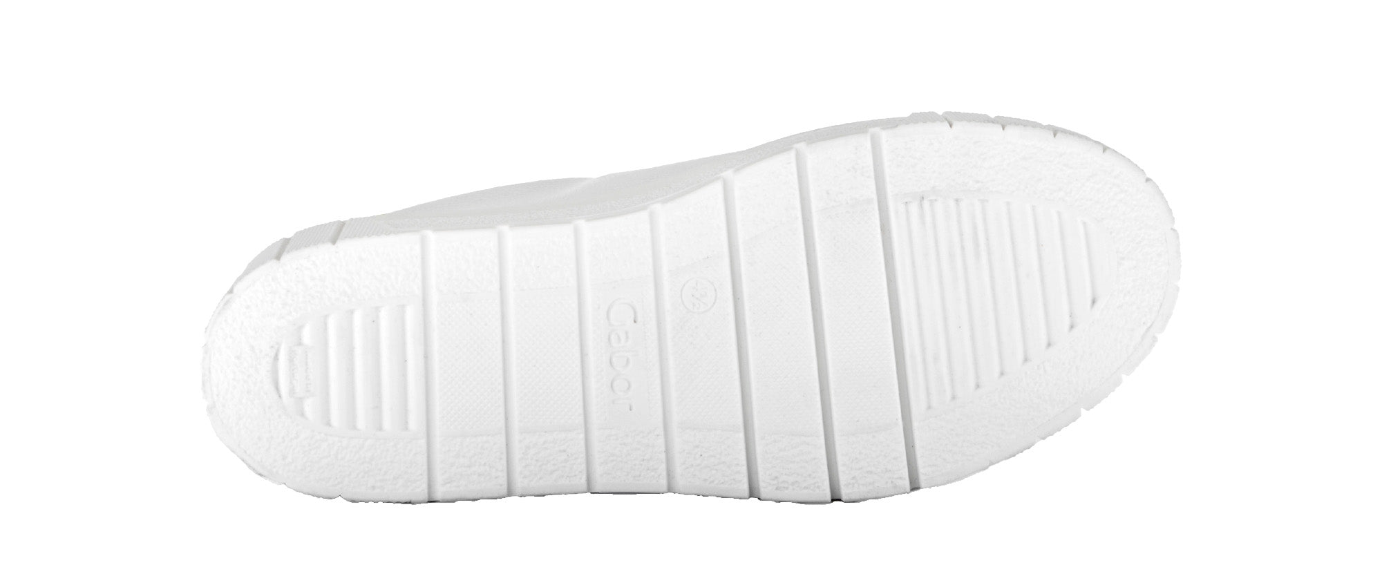 Sneaker allacciata da donna con vestibilità ampia (H) '86.410.52' - bianca