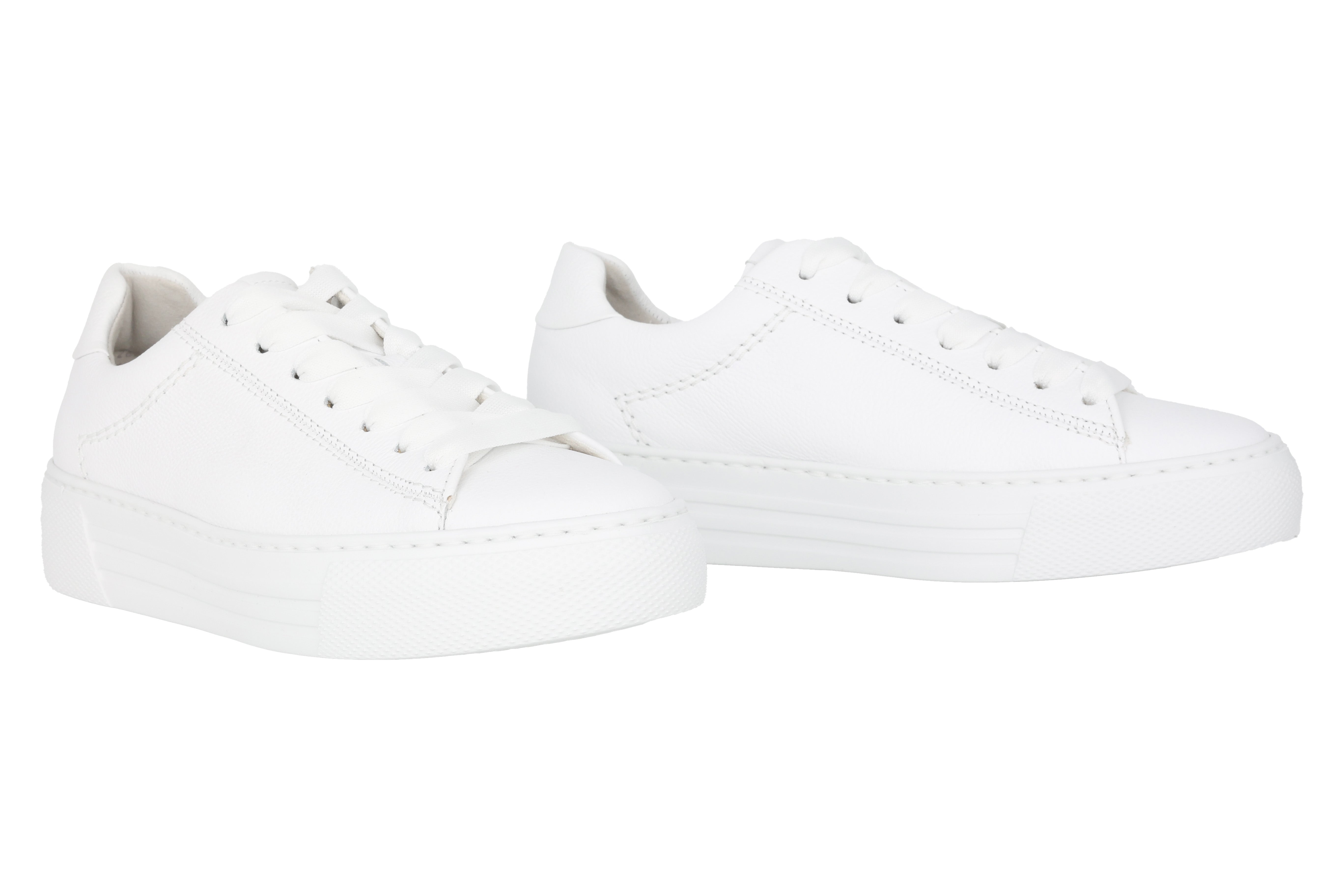 '66.460.50' zapatilla deportiva con cordones para mujer - blanco