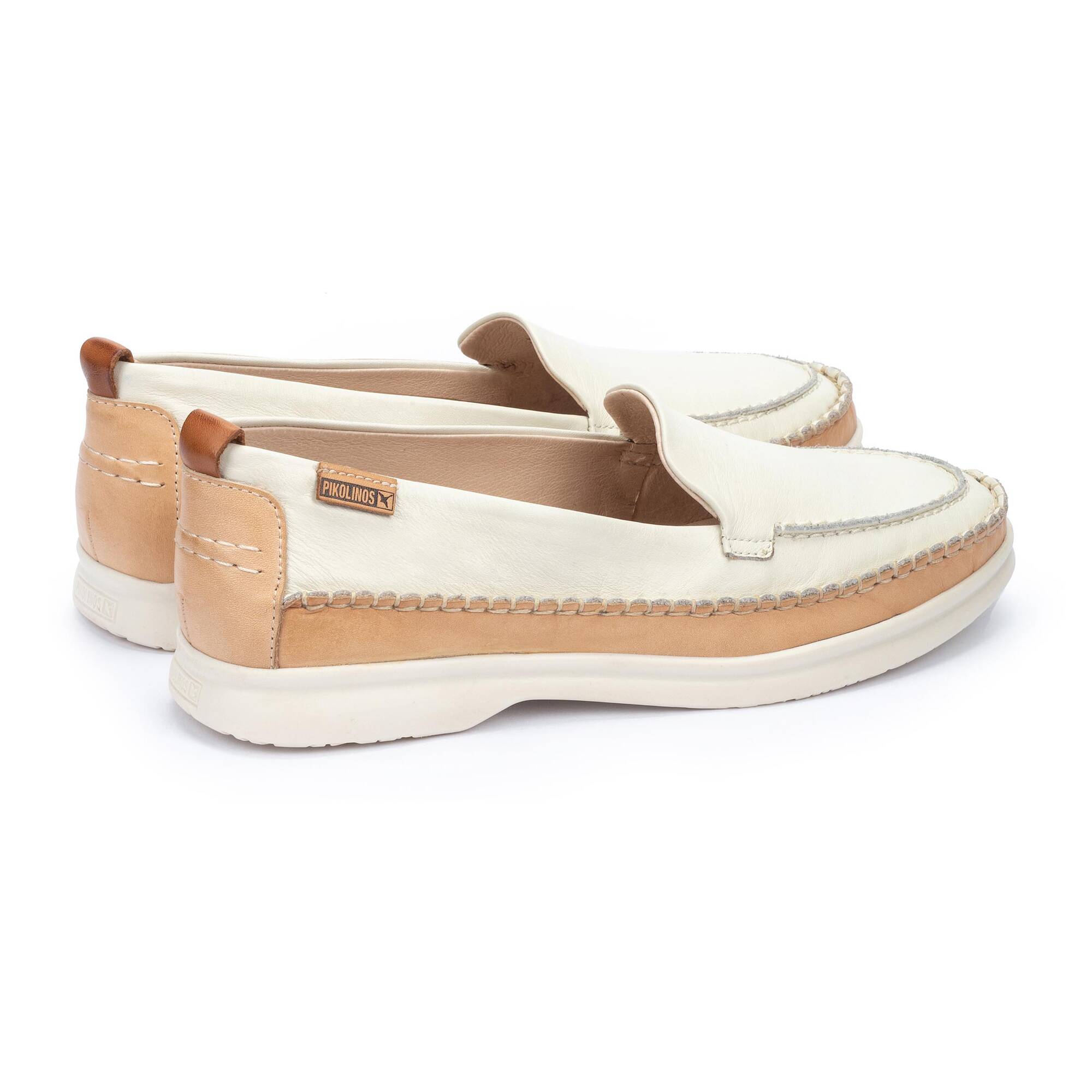 'Gandia' women's loafer - 0ff white - Chaplinshoes'Gandia' women's loafer - 0ff whitePikolinos