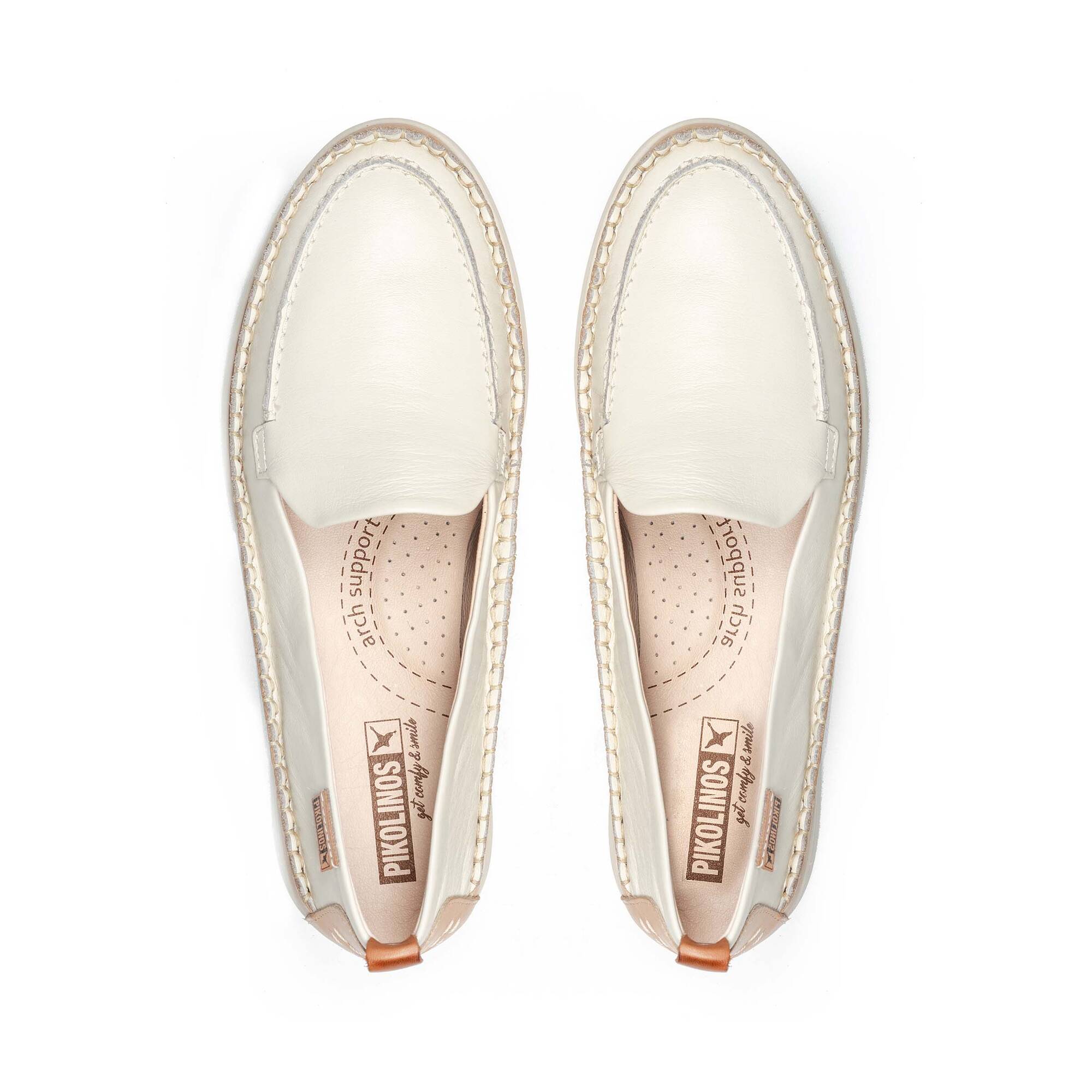 'Gandia' women's loafer - 0ff white - Chaplinshoes'Gandia' women's loafer - 0ff whitePikolinos