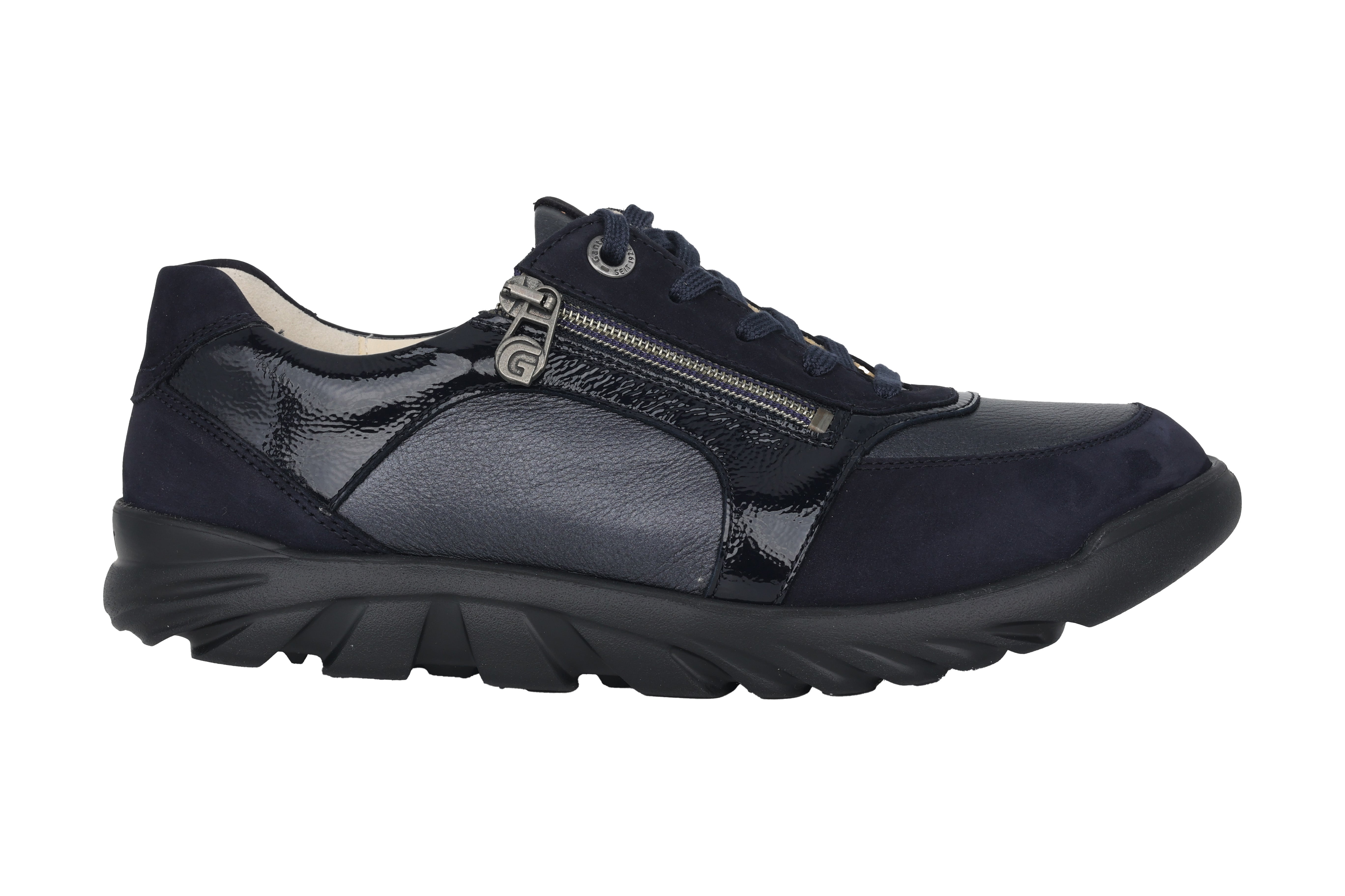 Sneaker da passeggio da donna "Haylie" con vestibilità ampia (H) - Blu