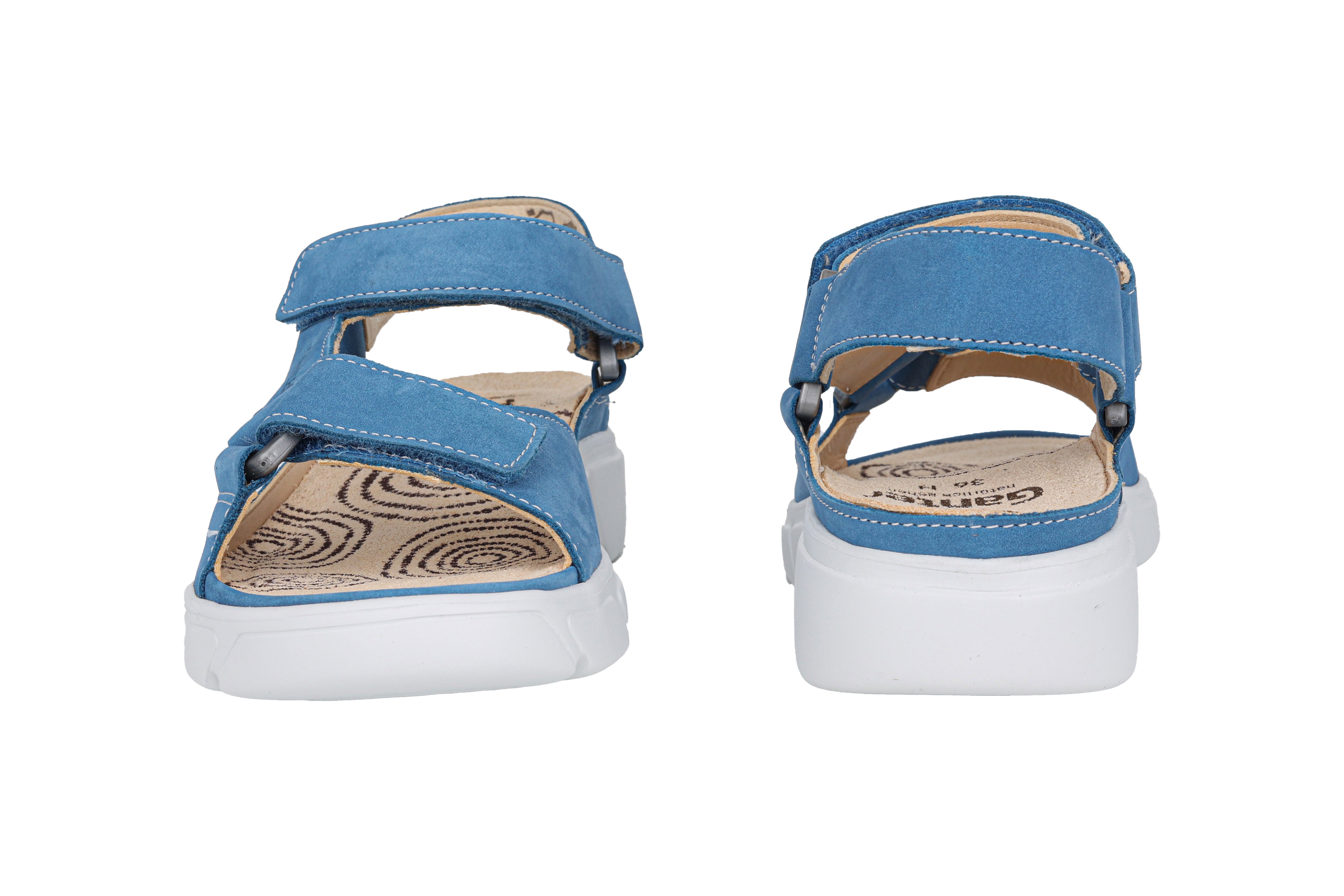 Sandalia de mujer 'Halina' de corte ancho (H) - Azul