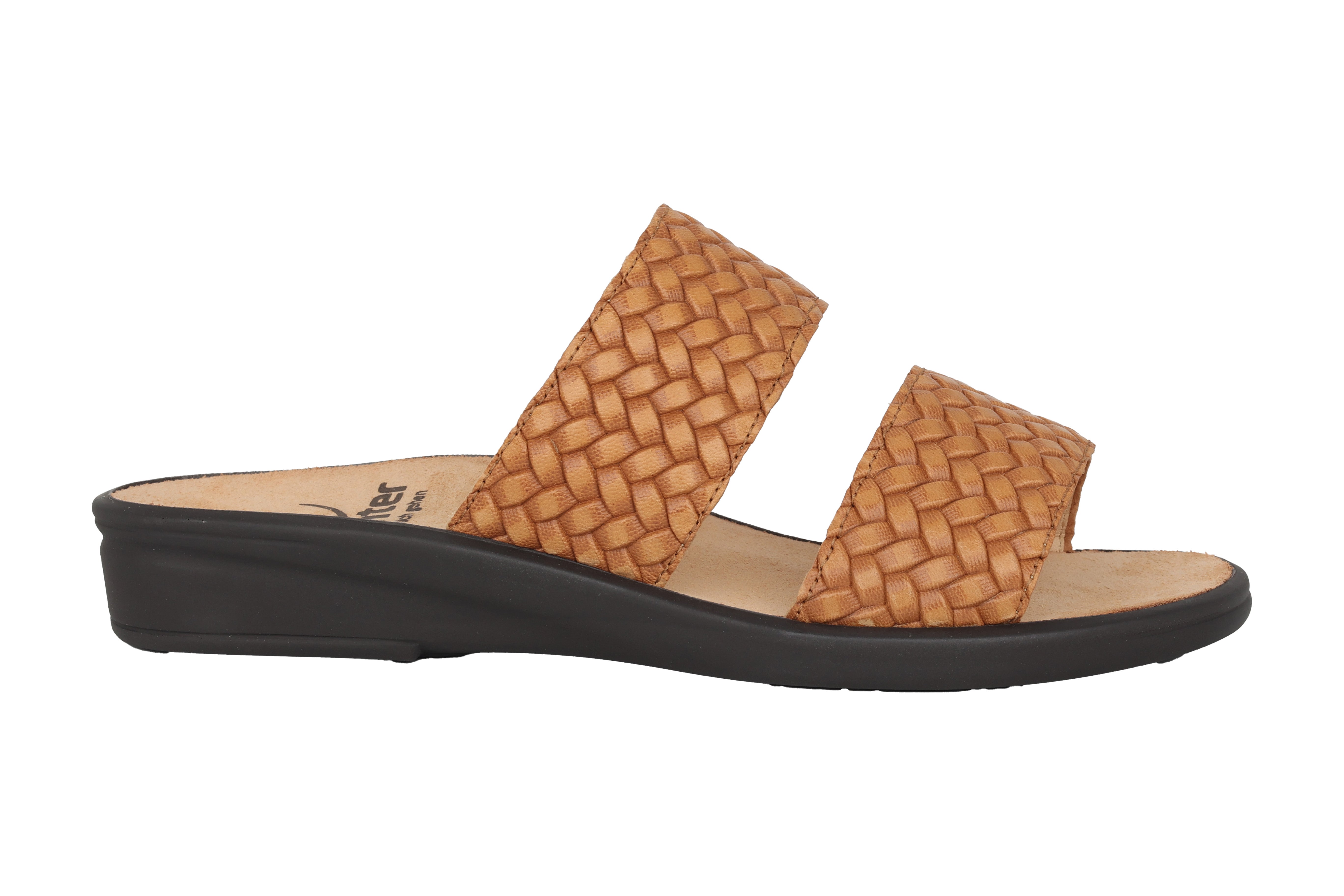 Damessandaal 'Sonnica' met kleine pasvorm (E) - bruin