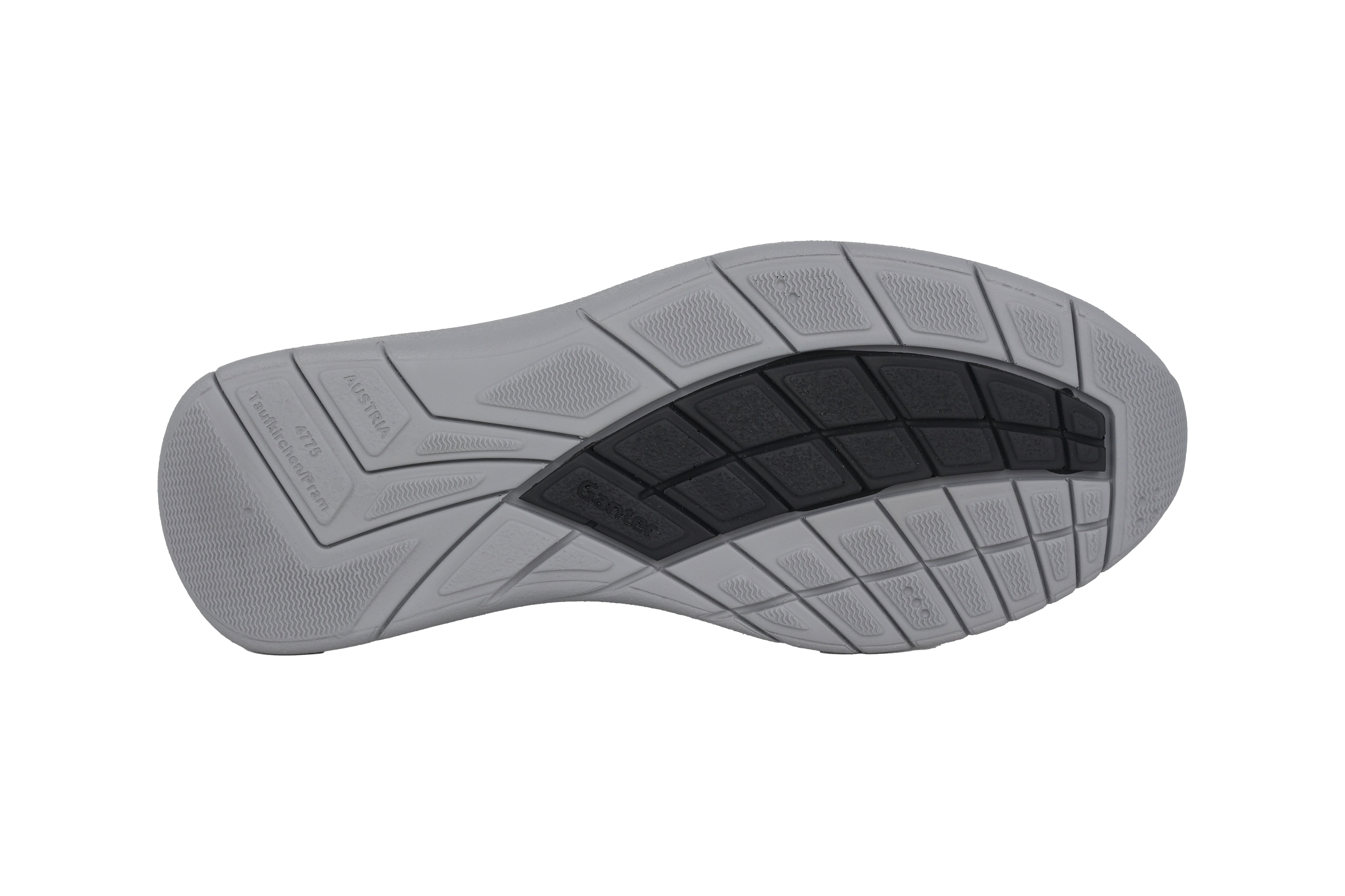 Zapatos de mujer con cordones muy anchos (K) 'Kira' - Gris