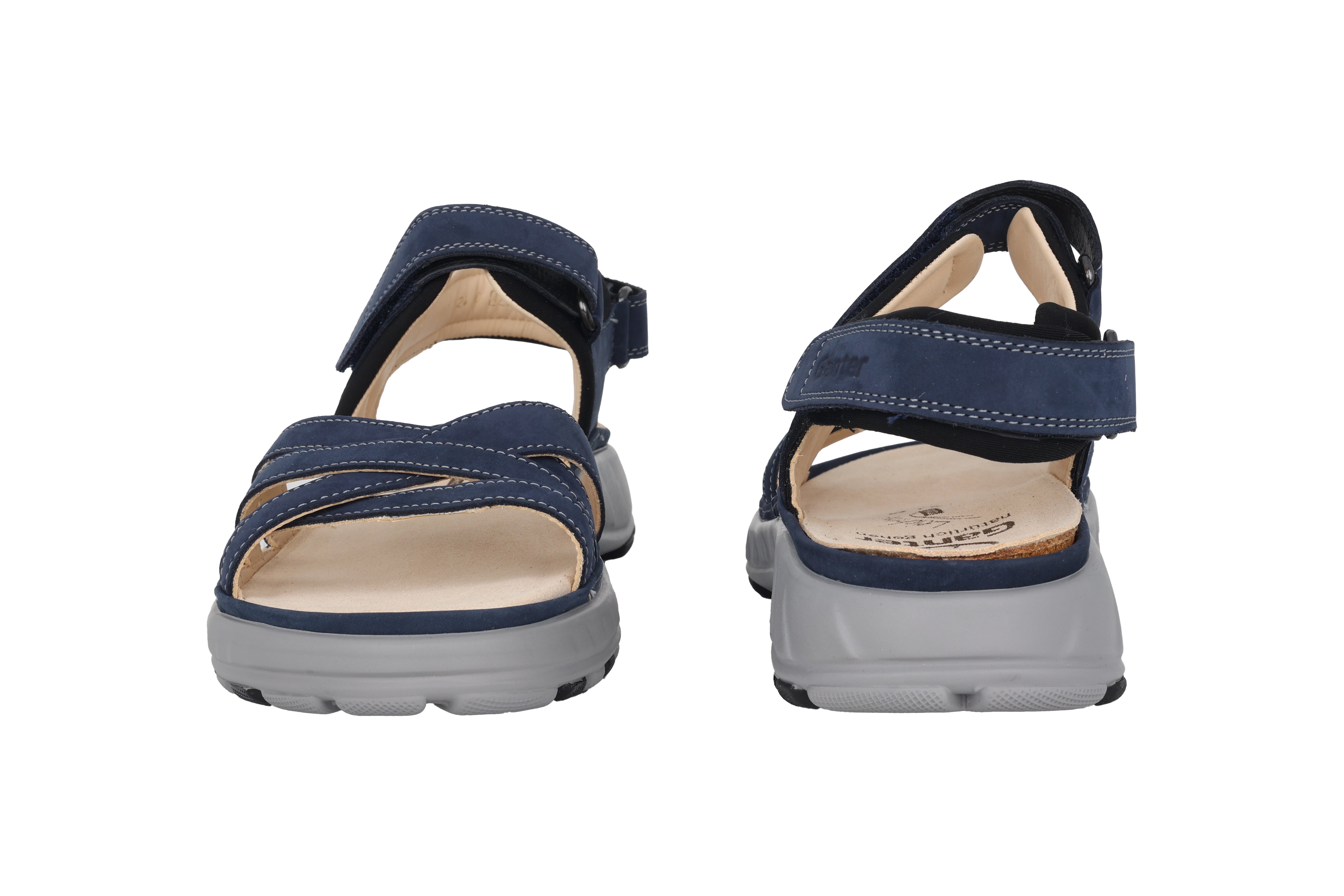 'Geva G' women's orthopedic sandal - blue