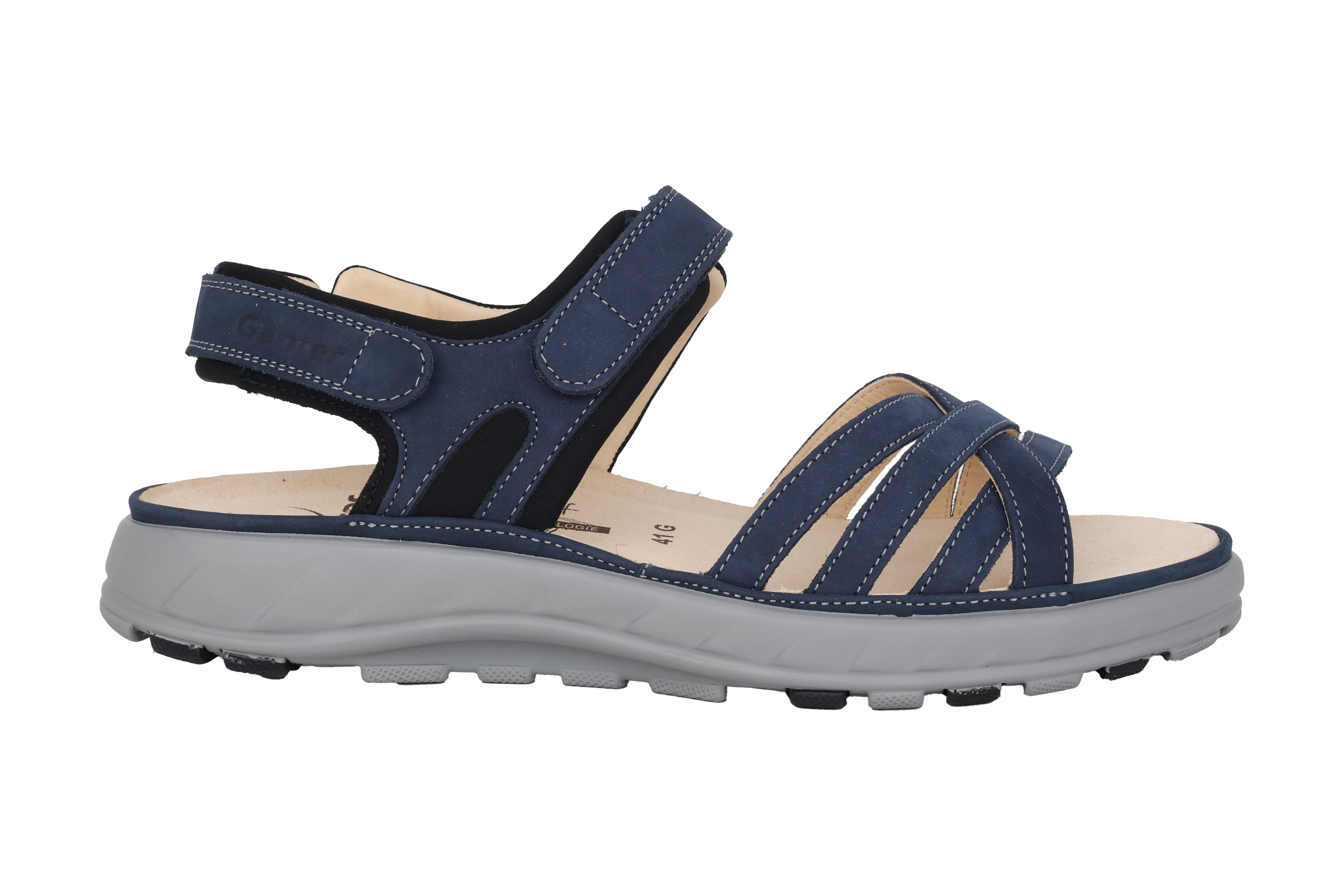 'Geva G' women's orthopedic sandal - blue