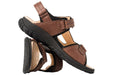 'Giovanni' men's sandal with removable insole - brown - Chaplinshoes'Giovanni' men's sandal with removable insole - brownGanter
