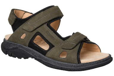 'Giovanni' men's sandal with removable insole - green - Chaplinshoes'Giovanni' men's sandal with removable insole - greenGanter