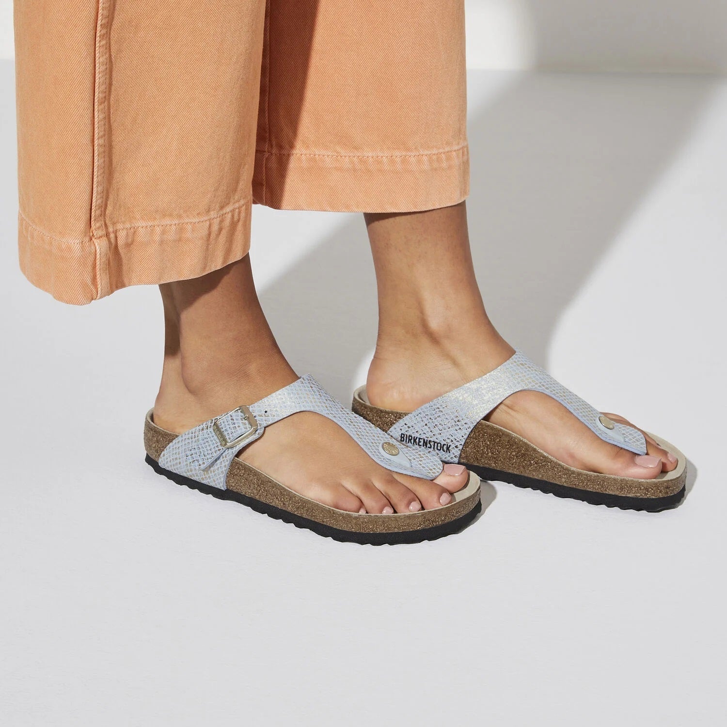 Damessandaal 'Gizeh BS' - blauw - ChaplinshoesDamessandaal 'Gizeh BS' - blauwBirkenstock