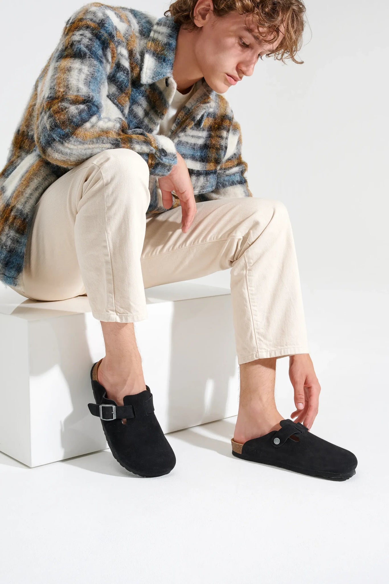 'Grado' men's outdoor clog - black - Chaplinshoes'Grado' men's outdoor clog - blackRohde