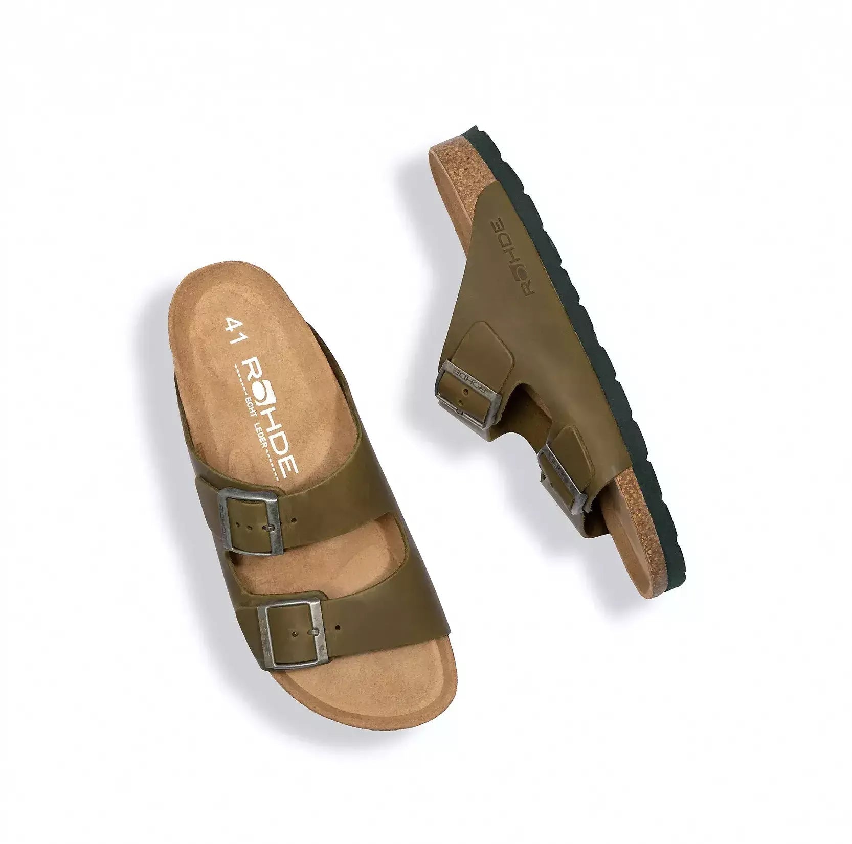 'Grado' men's sandal - green - Chaplinshoes'Grado' men's sandal - greenRohde