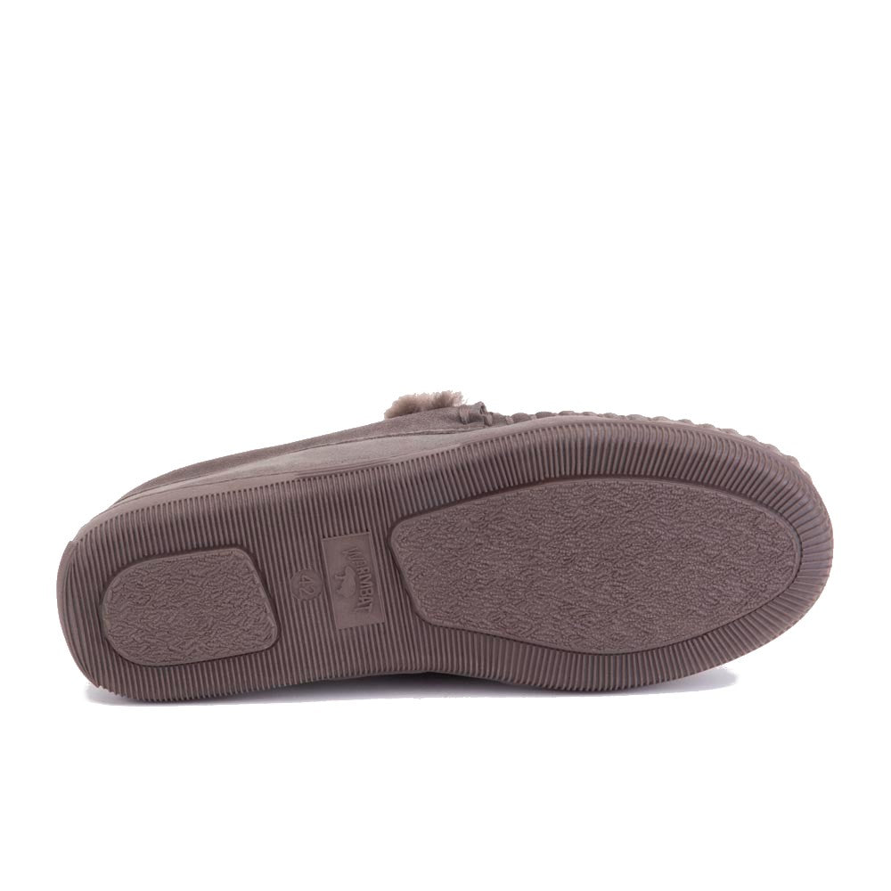 Zapatilla de estar por casa con forro cálido para hombre 'Grizzly Suede' - Gris - ChaplinshoesZapatilla de estar por casa con forro cálido para hombre 'Grizzly Suede' - GreyWarmbat