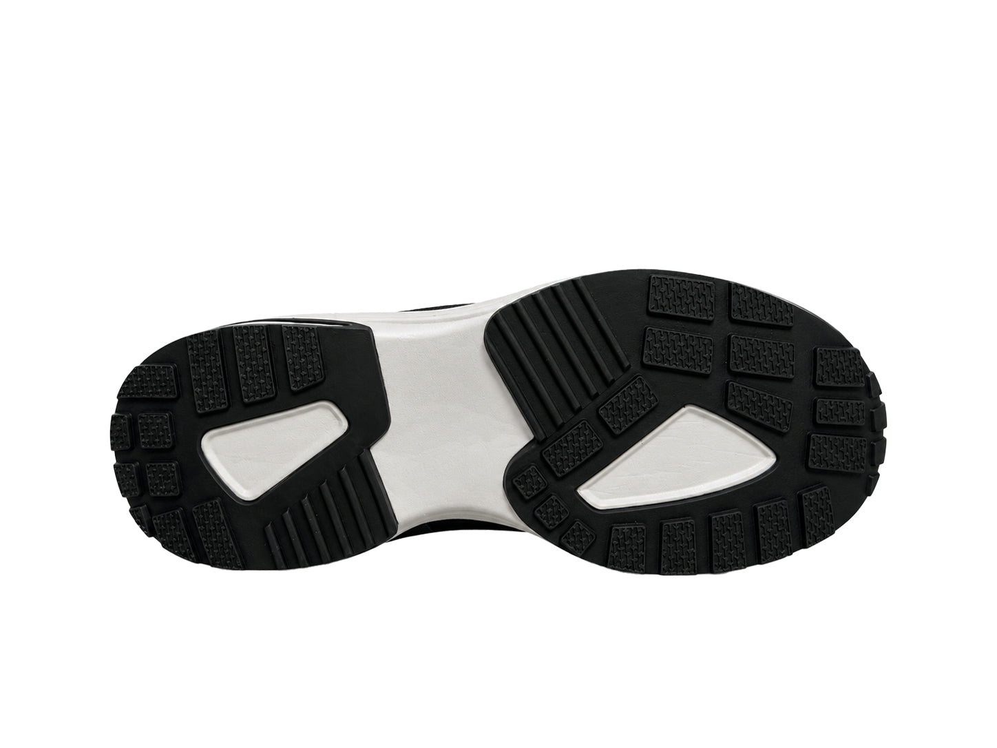 H Pero Men's Wide Fit (H) Walking Sneakers - Black