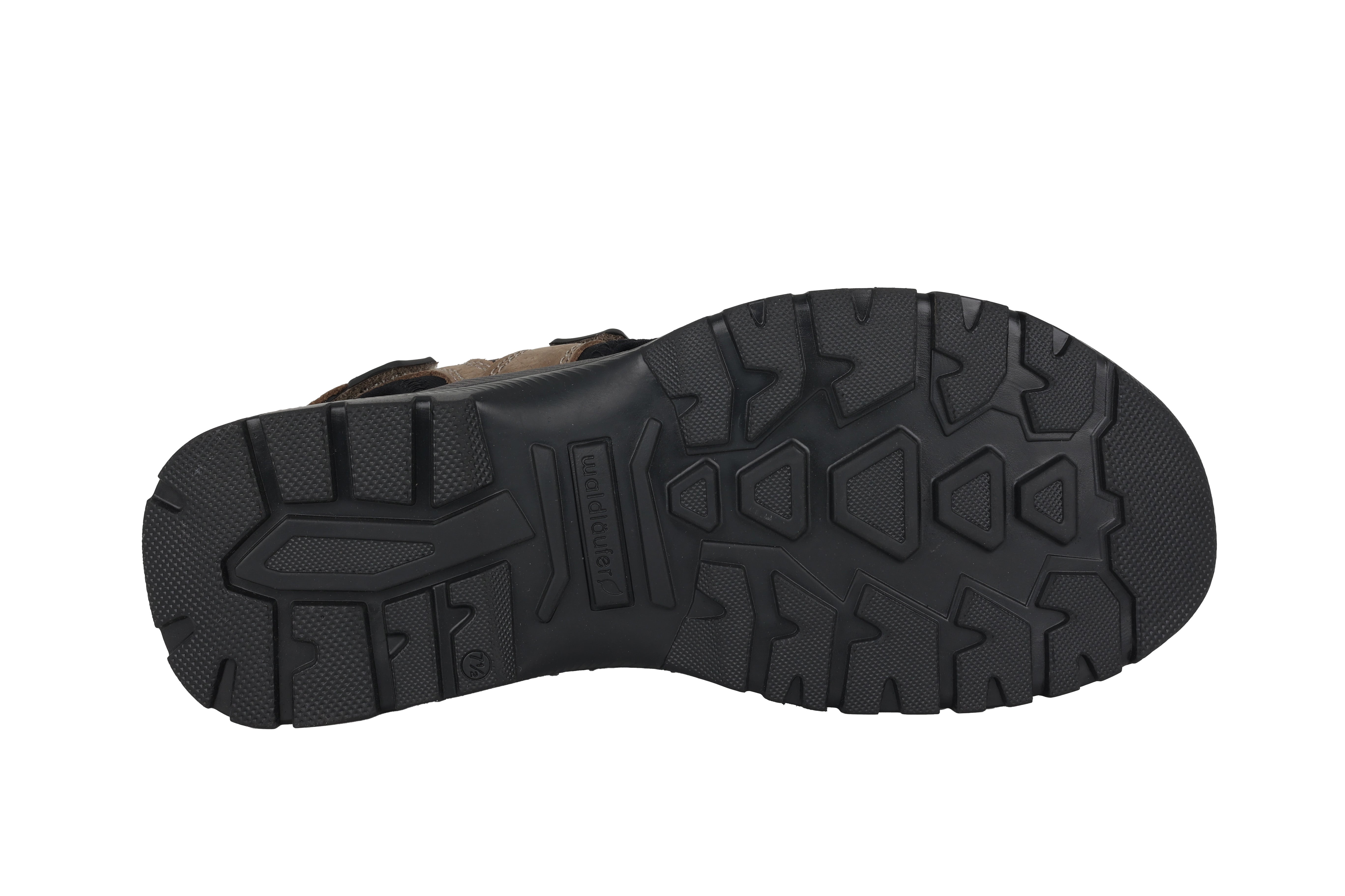 Sandale coupe large (H) pour hommes 'H-Taro' - marron