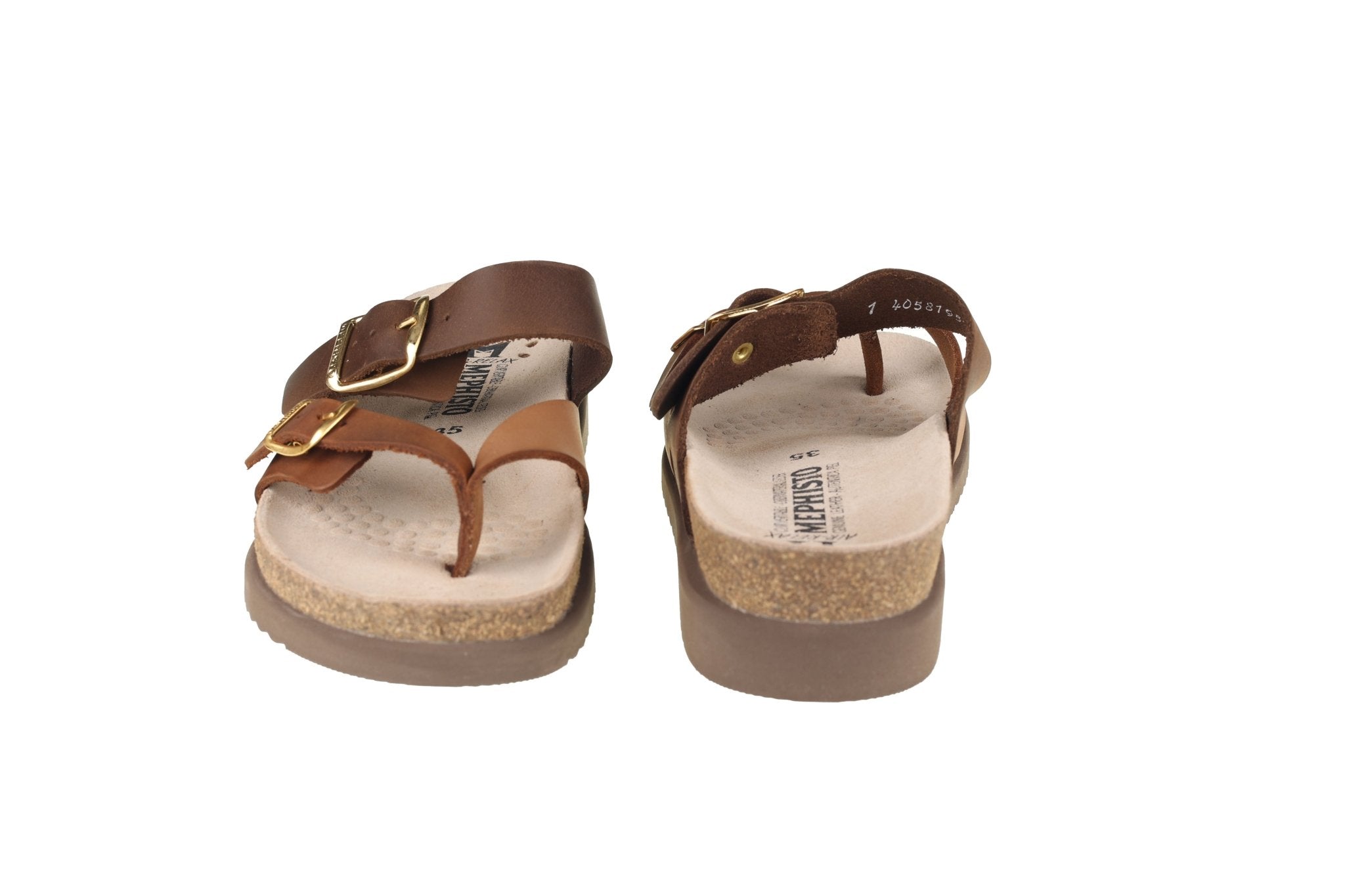 Sandalo da donna 'Happy' - Marrone - ChaplinshoesSandalo da donna 'Happy' - Marrone Mephisto
