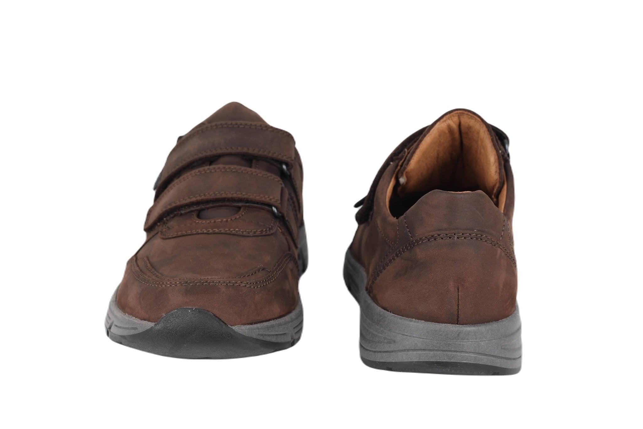 'Haslo' men's wide fit (H) strap shoe - Brown - Chaplinshoes'Haslo' men's wide fit (H) strap shoe - BrownWaldläufer