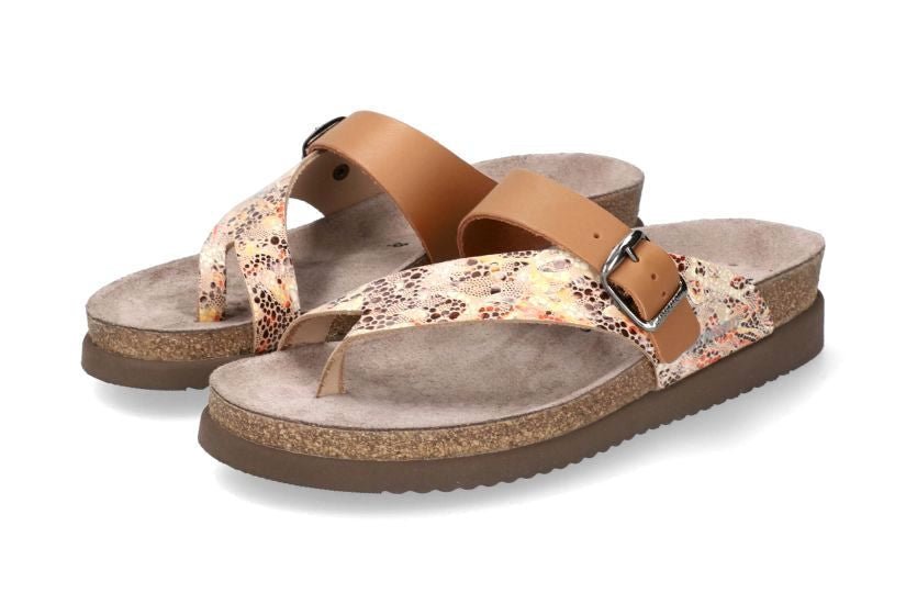 'Helen Mix' women's thong slide sandal - brown mix - Chaplinshoes'Helen Mix' women's thong slide sandal - brown mixMephisto