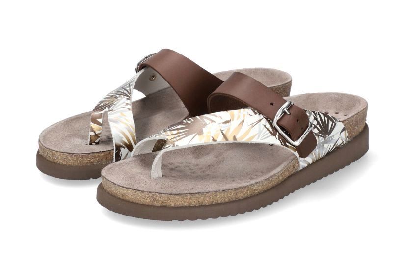 Sandalo slide da donna 'Helen Mix' - marrone mix - ChaplinshoesSandalo scorrevole con punta da donna "Helen Mix" - marrone mixMephisto