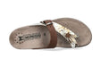 Sandalo slide da donna 'Helen Mix' - marrone mix - ChaplinshoesSandalo scorrevole con punta da donna "Helen Mix" - marrone mixMephisto