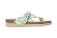 'Helen' women's thong sandal - Green mix - Chaplinshoes'Helen' women's thong sandal - Green mixMephisto