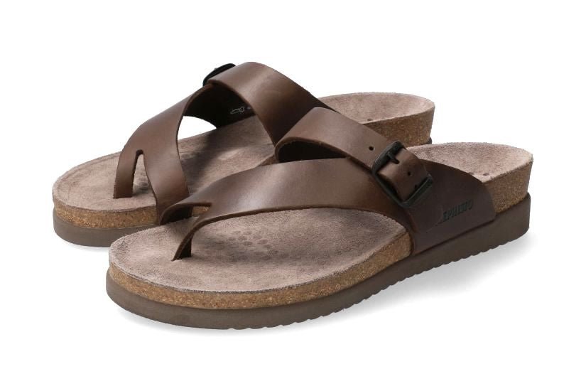 'Helen' women's thong slide sandal - brown - Chaplinshoes'Helen' women's thong slide sandal - brownMephisto