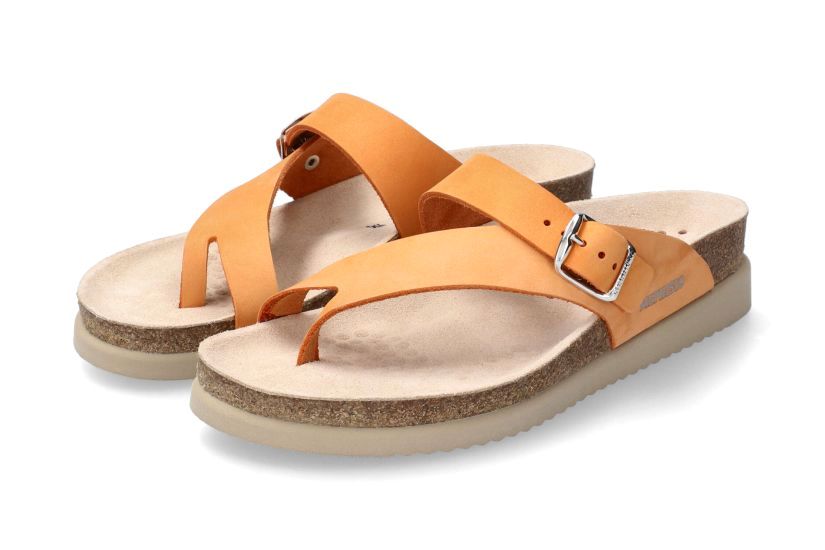 'Helen' women's thong slide sandal - orange - Chaplinshoes'Helen' women's thong slide sandal - orangeMephisto