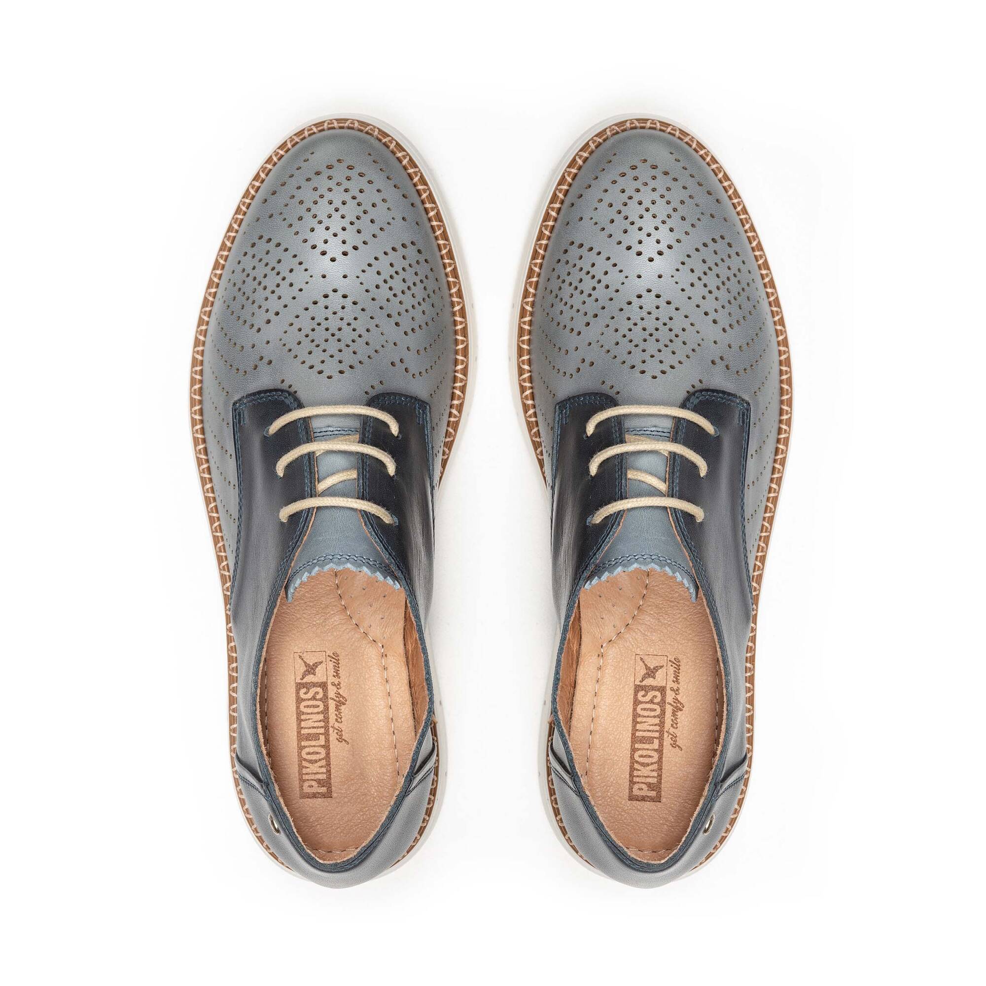 'Henares' women's lace - up shoe - Blue - Chaplinshoes'Henares' women's lace - up shoe - BluePikolinos