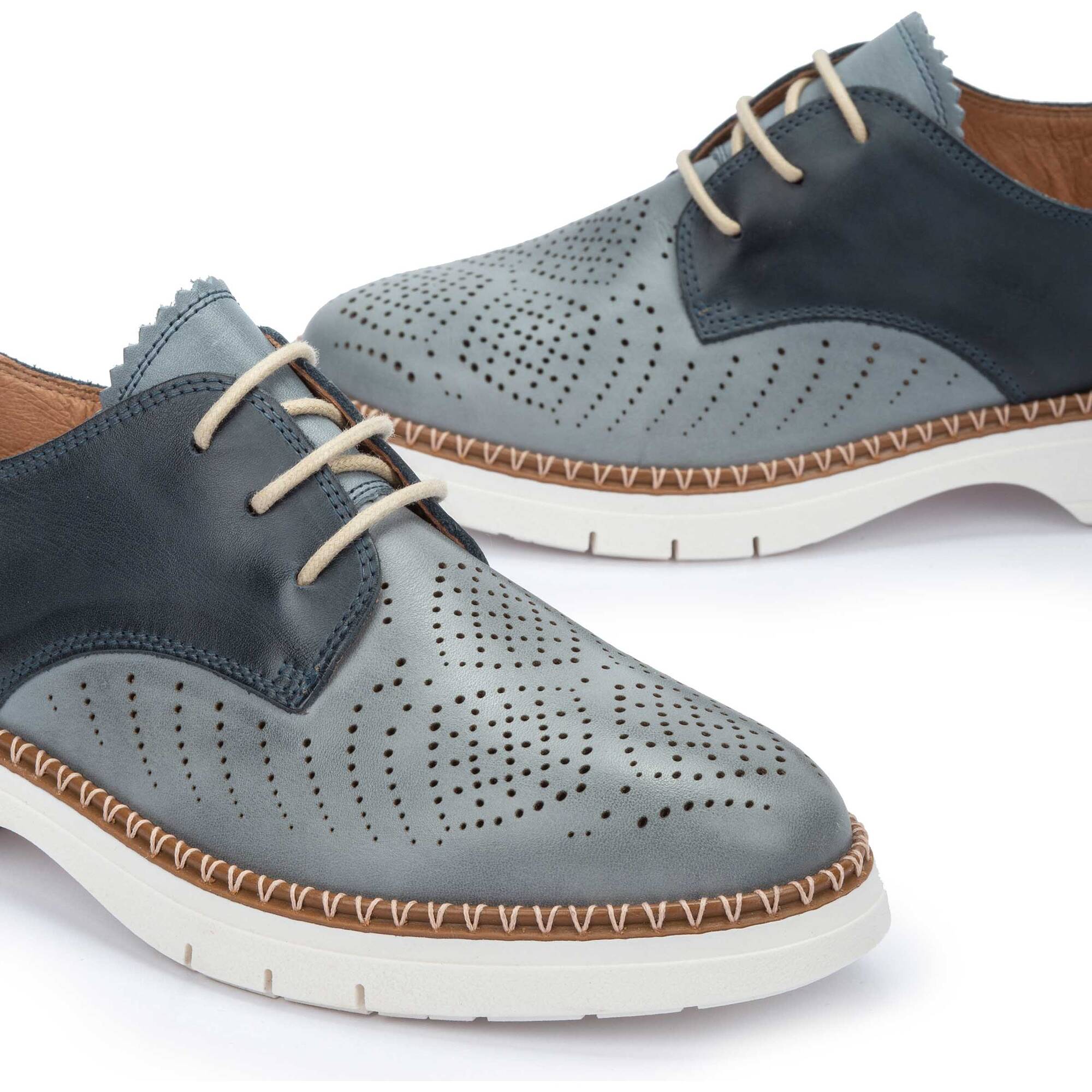 'Henares' women's lace - up shoe - Blue - Chaplinshoes'Henares' women's lace - up shoe - BluePikolinos