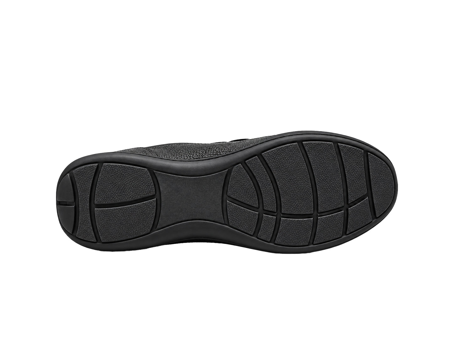 Scarpa con cinturino "Henni" da donna a vestibilità ampia (H) - grigio scuro