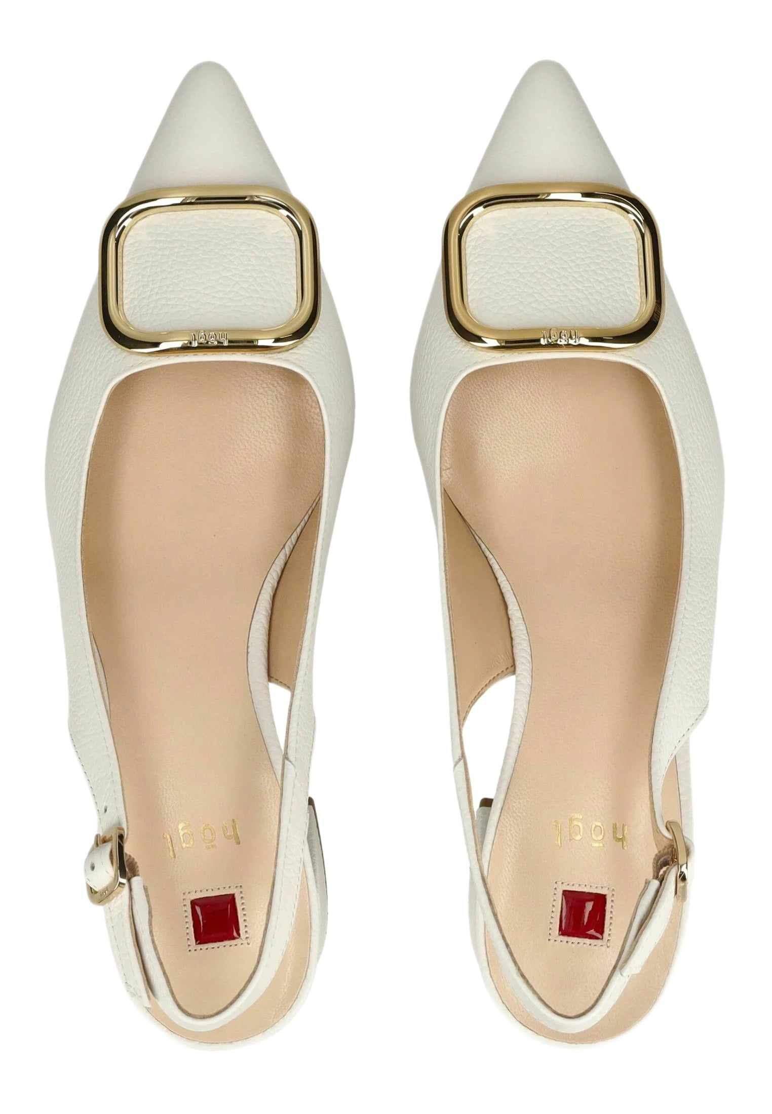 "Jennifer" da donna scarpe con tacco - bianco sporco