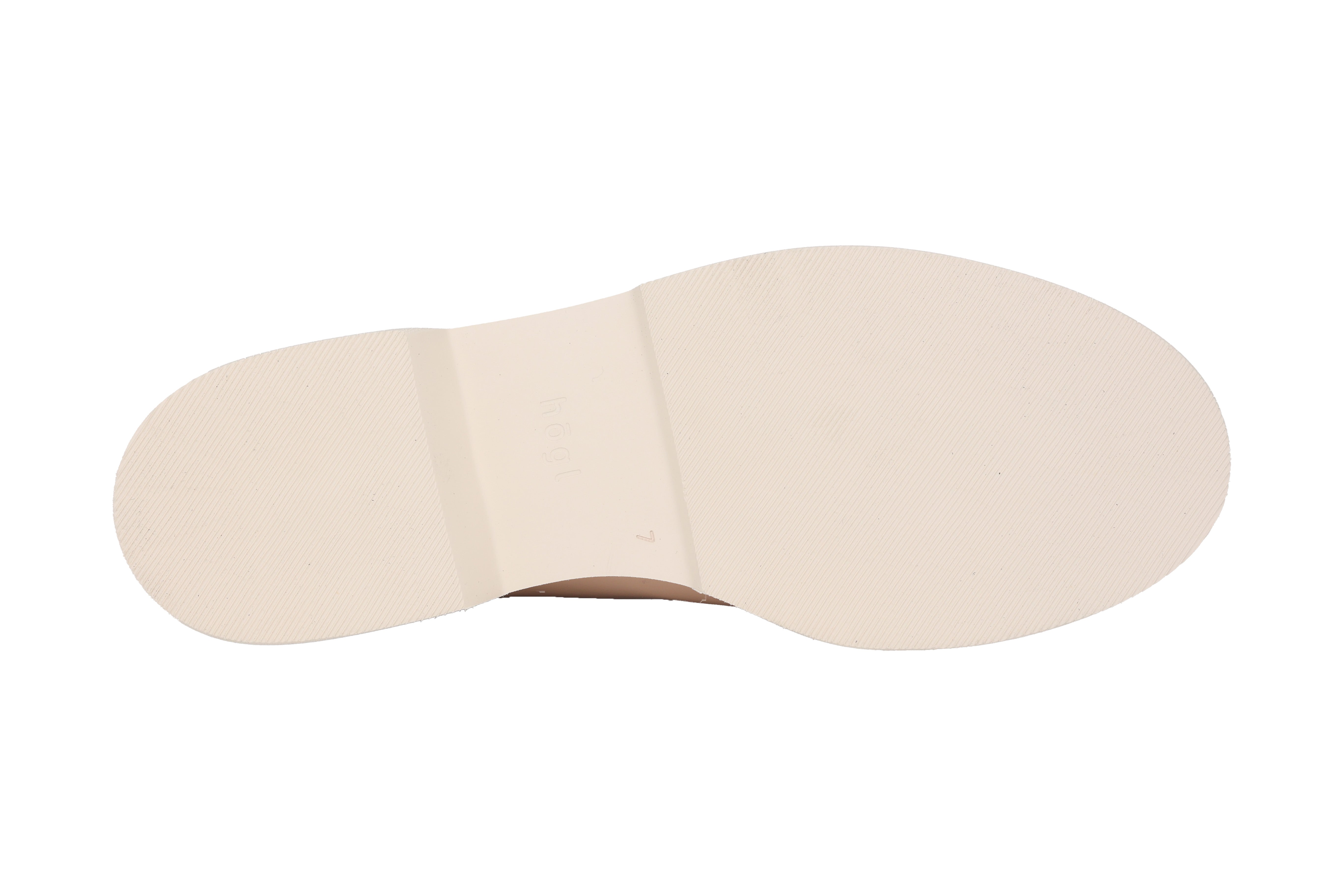 Damen-Loafer 'Max' - beiges Lackleder