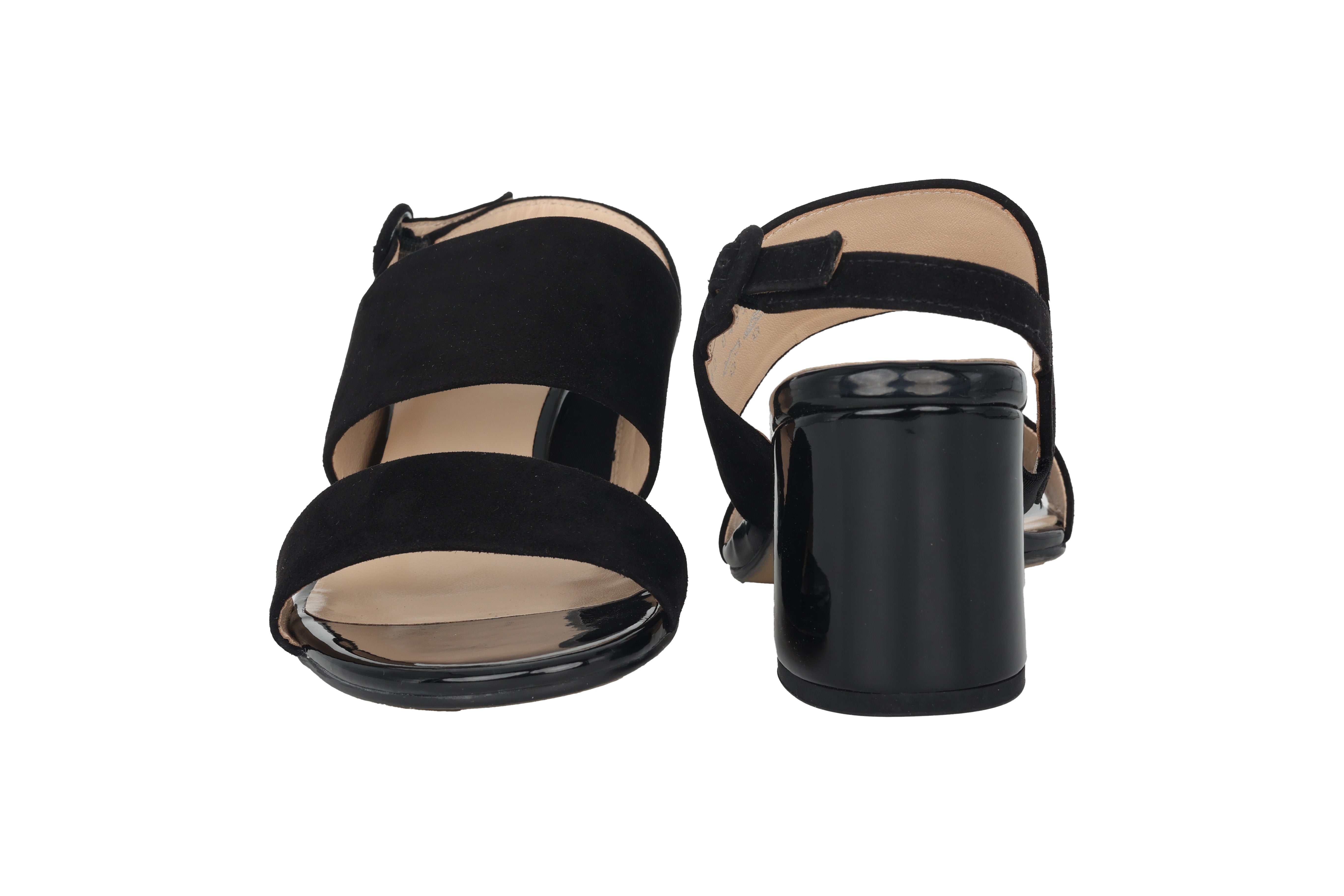 'Pure' women's dressed sandal - black