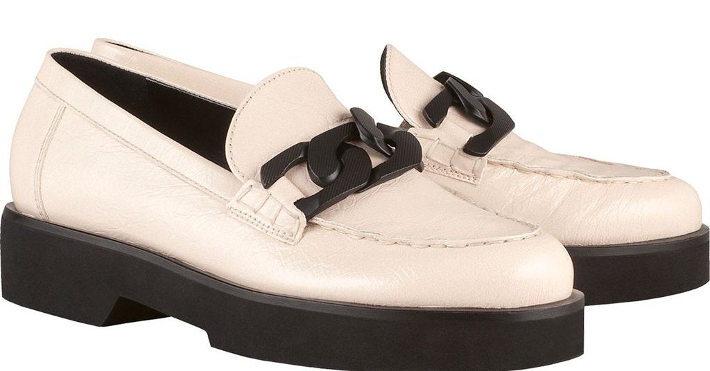 Högl women's loafer 2 - 101620 - 1600 creme smooth leather - ChaplinshoesHögl women's loafer 2 - 101620 - 1600 creme smooth leatherHögl