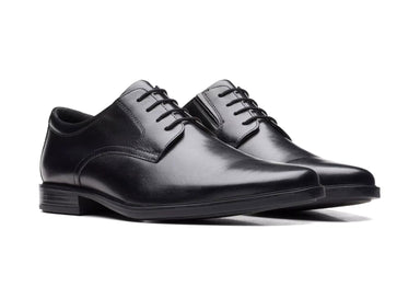 'Howard Walk' men's lace - up shoe - Black Wide Fit - Chaplinshoes'Howard Walk' men's lace - up shoe - Black Wide FitClarks