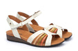 'Ibiza' women's sandal - off white mix - Chaplinshoes'Ibiza' women's sandal - off white mixPikolinos