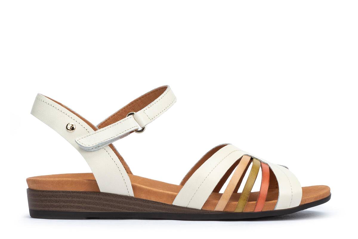 'Ibiza' women's sandal - off white mix - Chaplinshoes'Ibiza' women's sandal - off white mixPikolinos