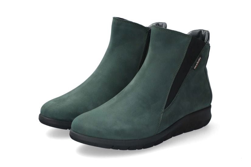 'Idilia' women's ergonomic wide fit (H) boot - Green - Chaplinshoes'Idilia' women's ergonomic wide fit (H) boot - GreenMephisto