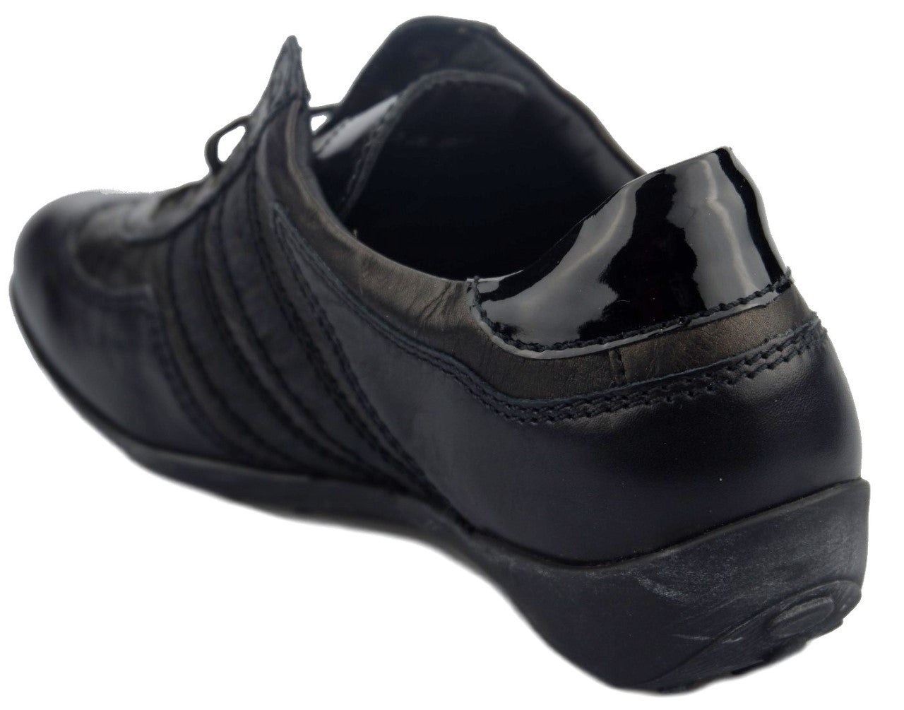 Sapato feminino com cadarço 'IRENA' - Preto - ChaplinshoesSapato feminino com cadarço 'IRENA' - BlackMephisto