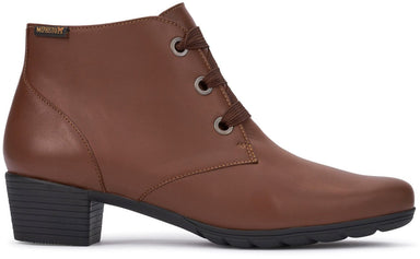 Bota feminina com cadarço 'ISABELLE' - marrom avelã - ChaplinshoesBota feminina com cadarço 'ISABELLE' - marrom avelãMephisto