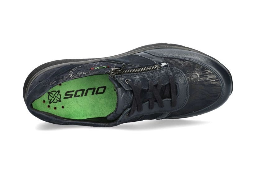 Damskie buty sportowe „Izae” o szerokim kroju (H) – niebieskie – ChaplinshoesDamskie tenisówki spacerowe „Izae” o szerokim kroju (H) - blueMephisto